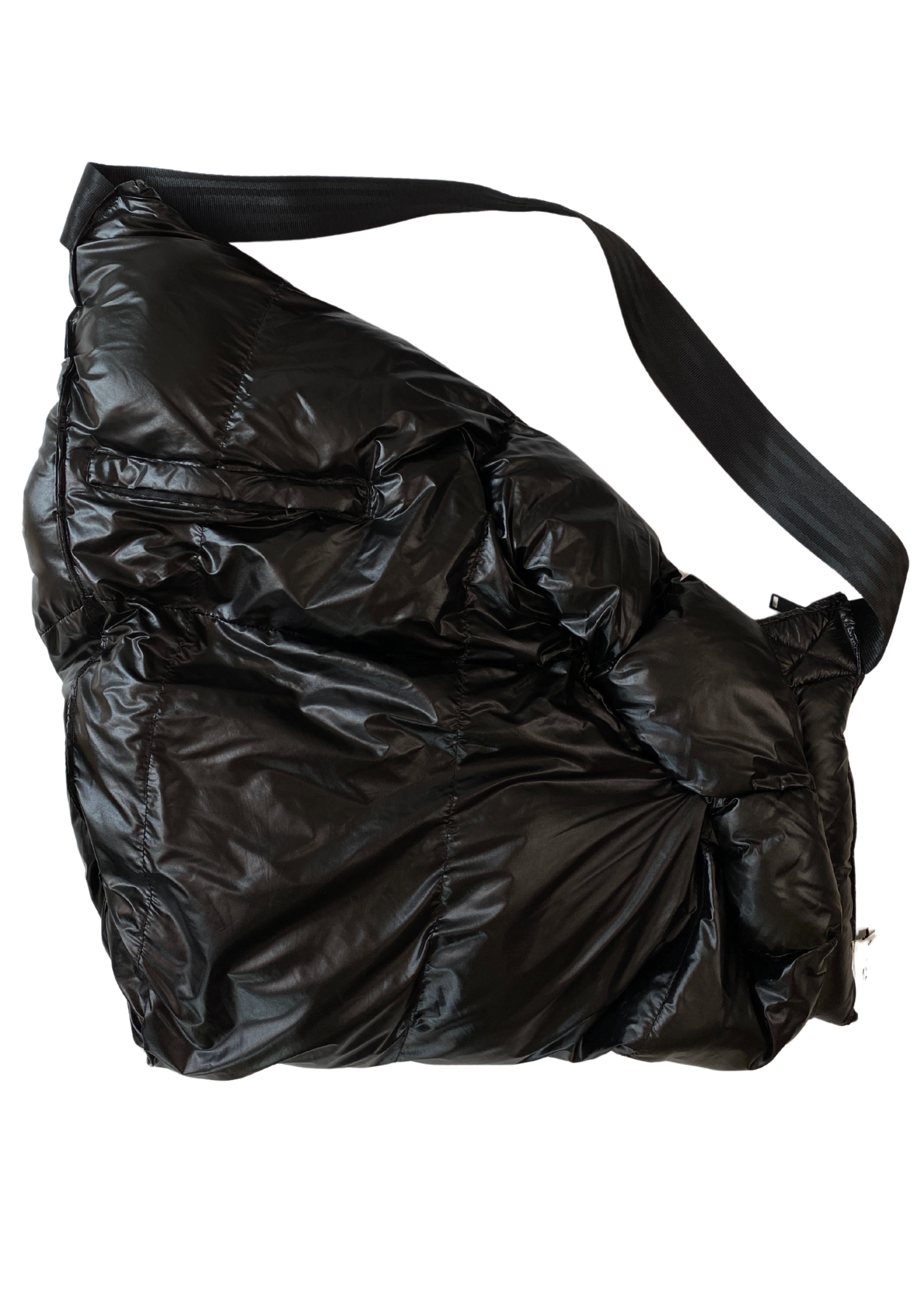 DIE HORNY Reworked Puffer Oversized Messenger