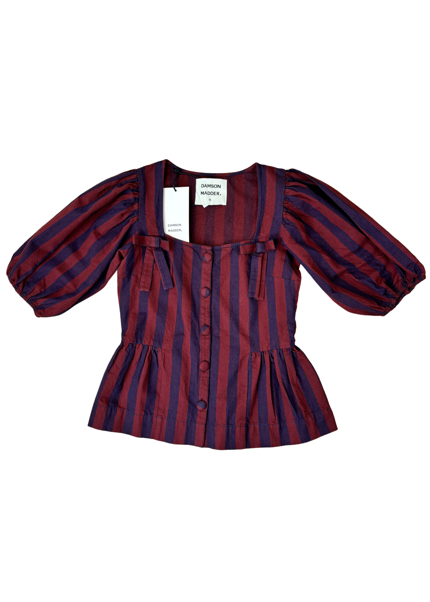 DAMSON MADDER (BNWT) Stripe Top