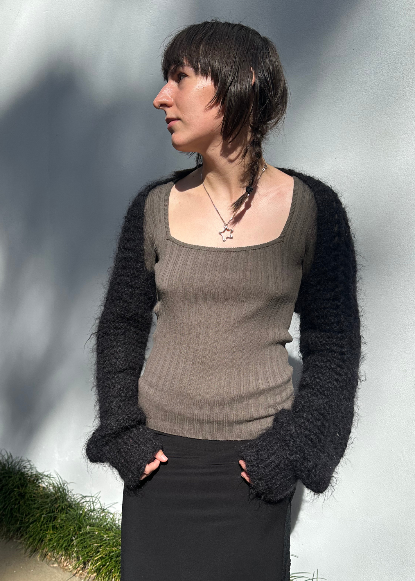 FRISSON KNITS Mohair Blend Bolero