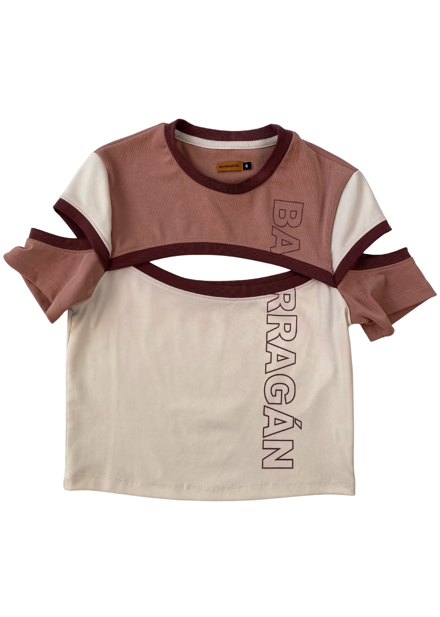 BARRAGAN 'Brazos' Cut Out Logo Top