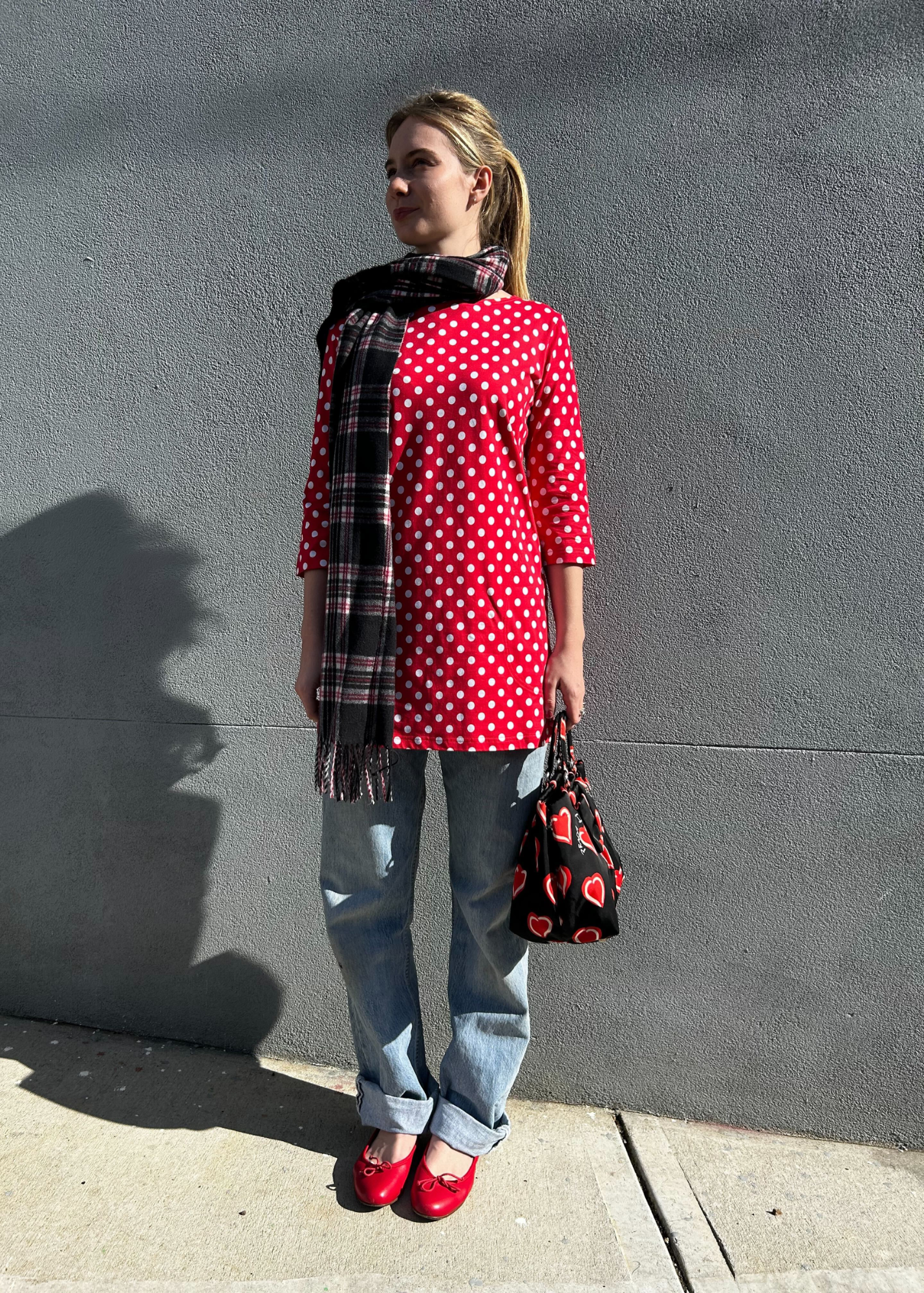 MARIMEKKO Polkadot Mini Dress