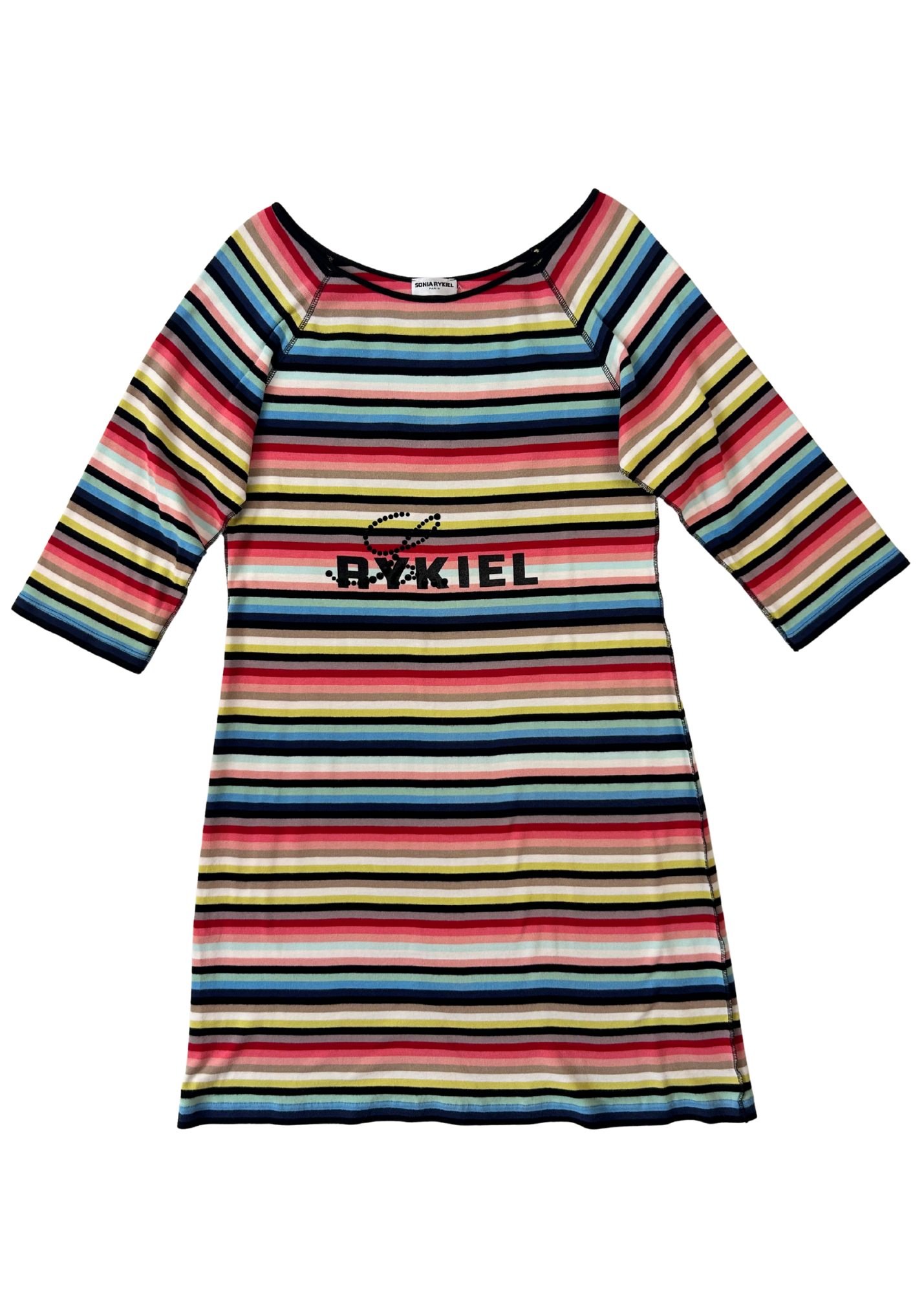 SONIA RYKIEL Embellished Logo Mini Dress