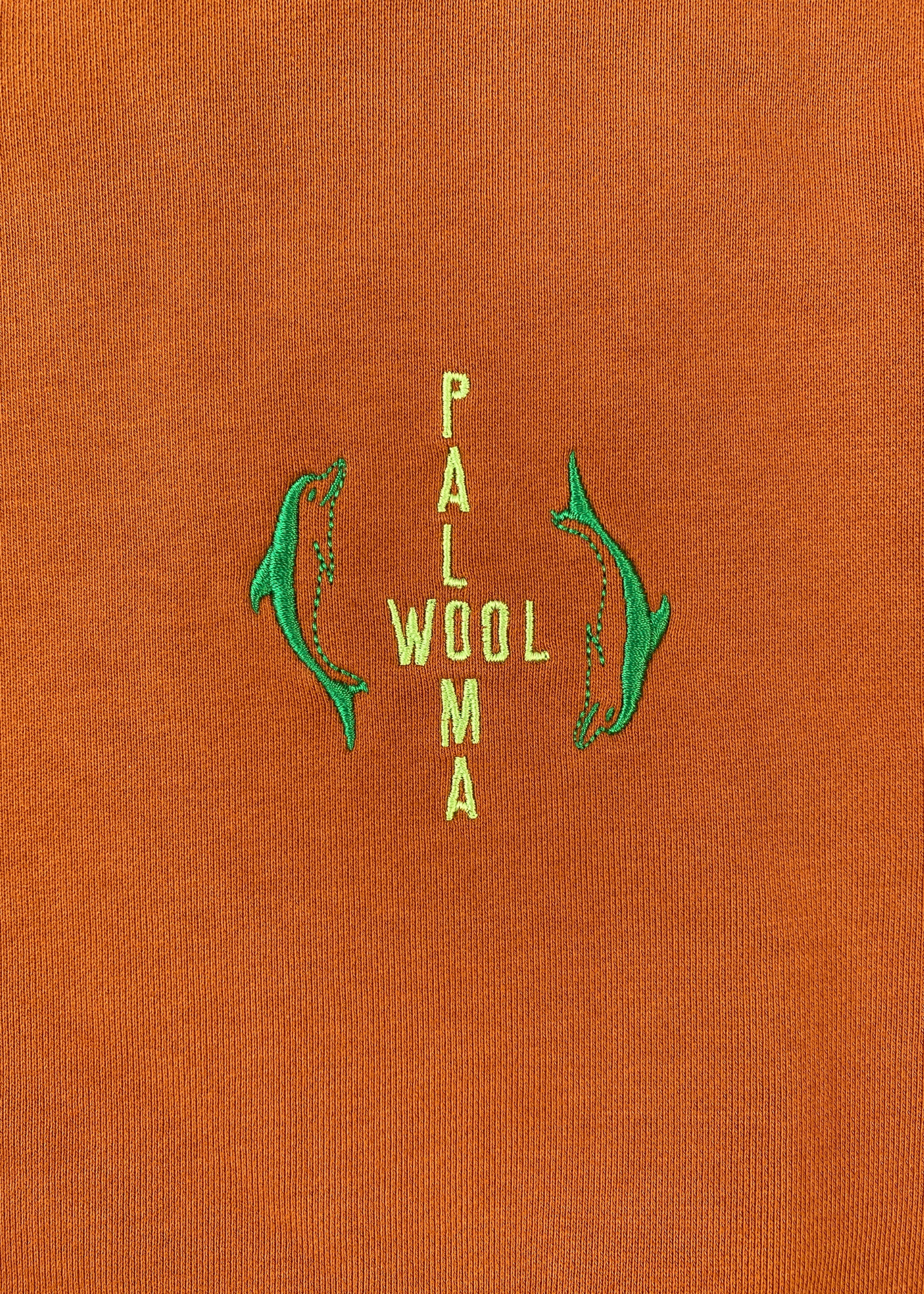 PALOMA WOOL Dolphin Logo Boxy Crewneck