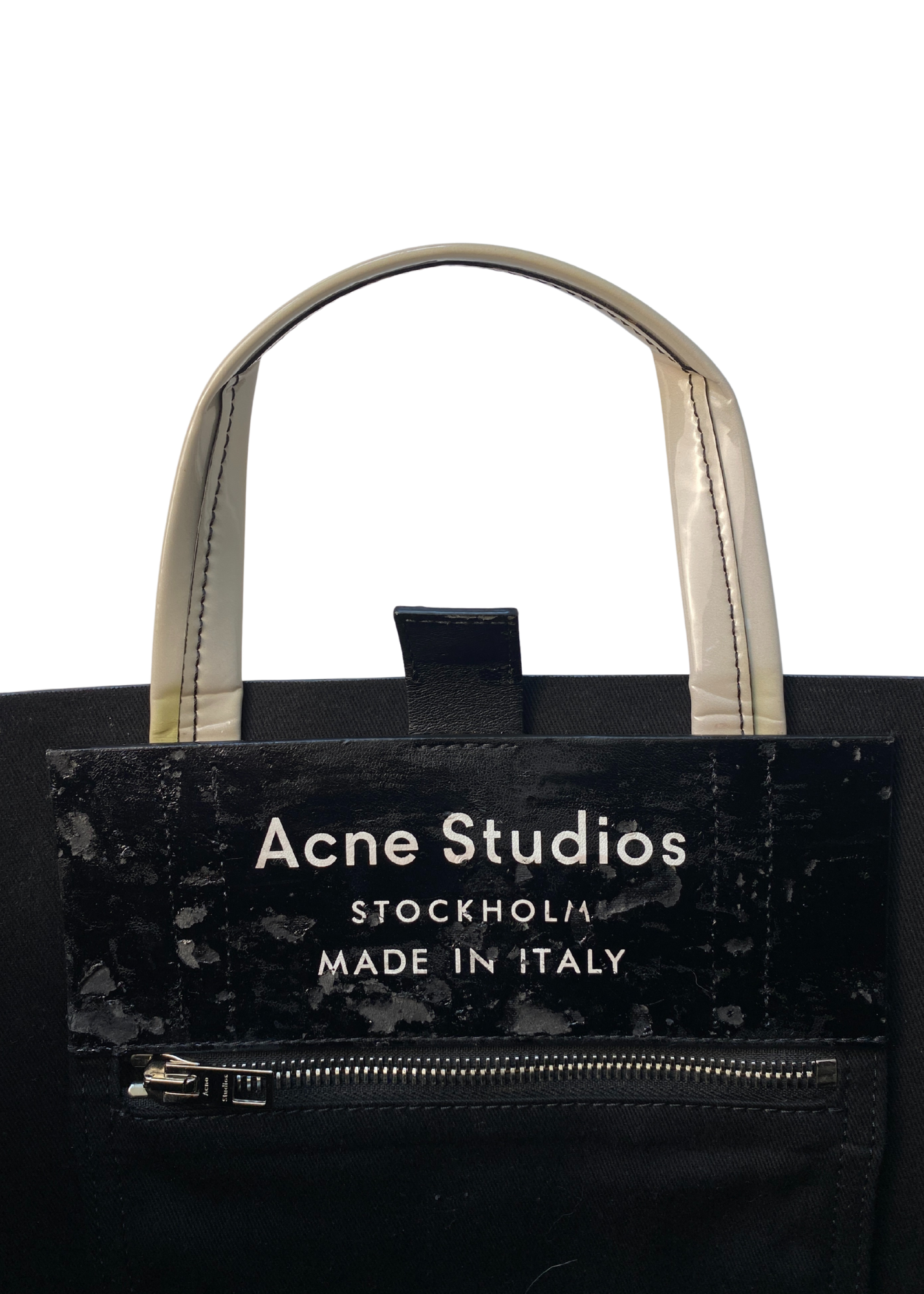 ACNE STUDIOS (AS IS) 'Baker' Magazine Cover PVC Tote