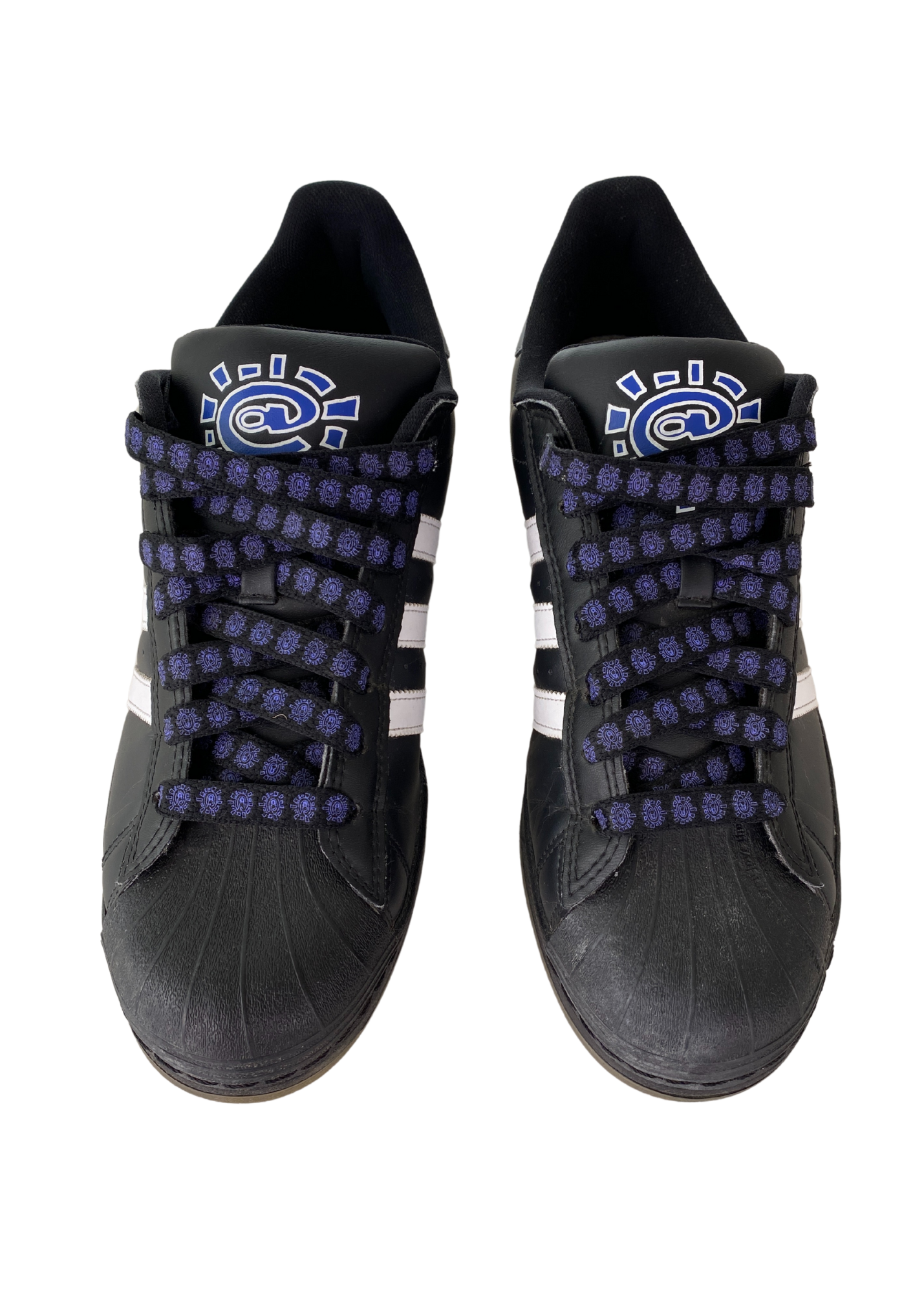 Always Do What You Should Do x Adidas (AS IS) Black Superstar Sneaker