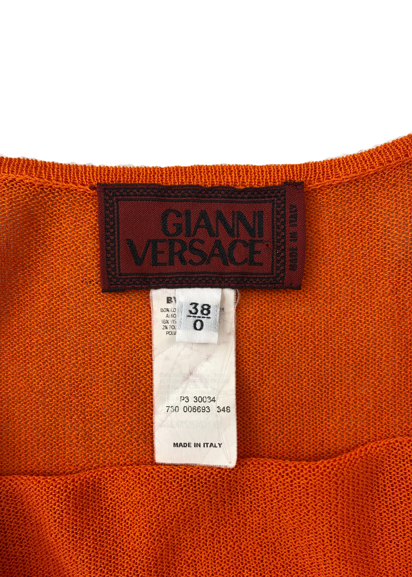 VINTAGE GIANNI VERSACE 90's Knit Tank