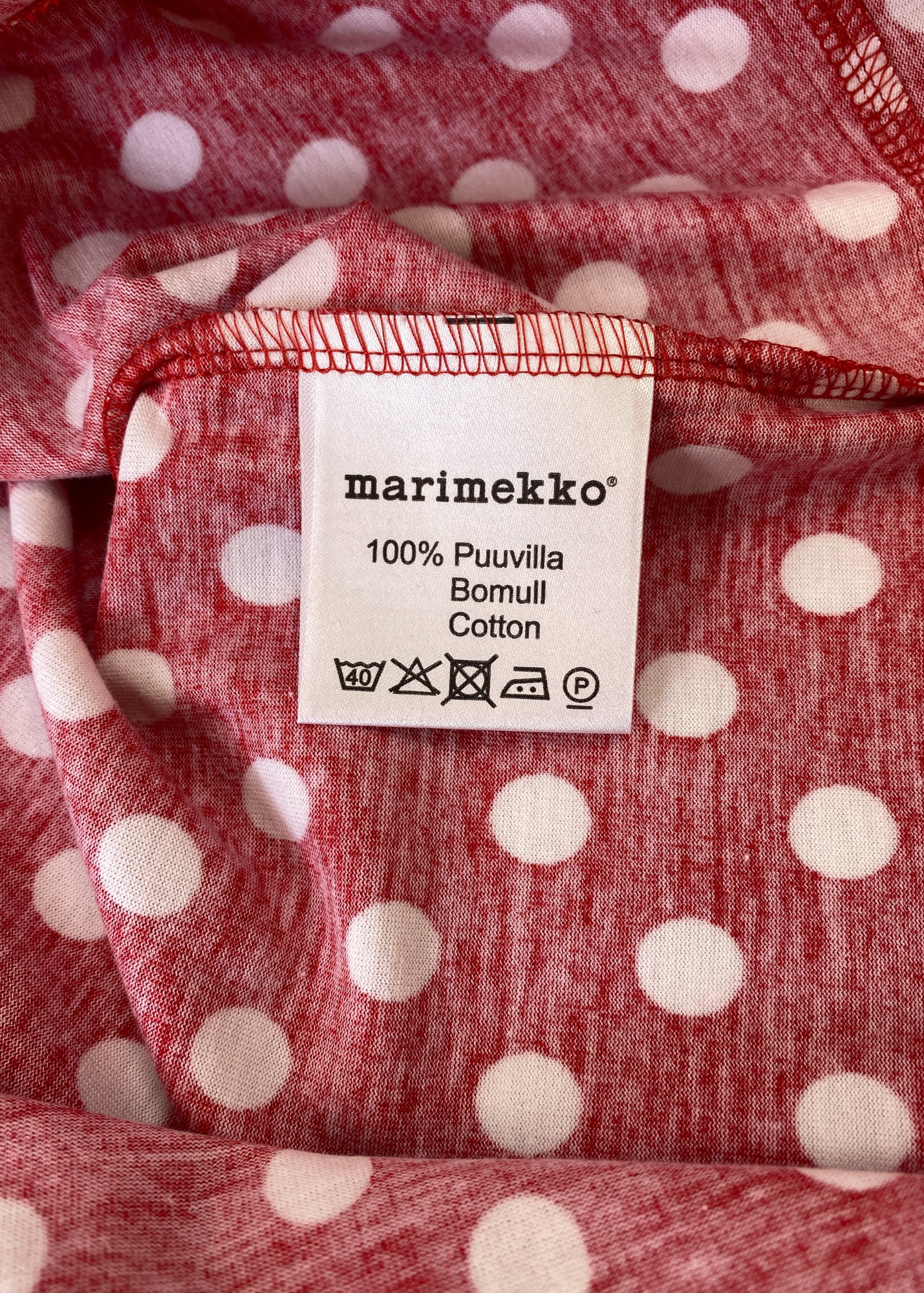 MARIMEKKO Polkadot Mini Dress