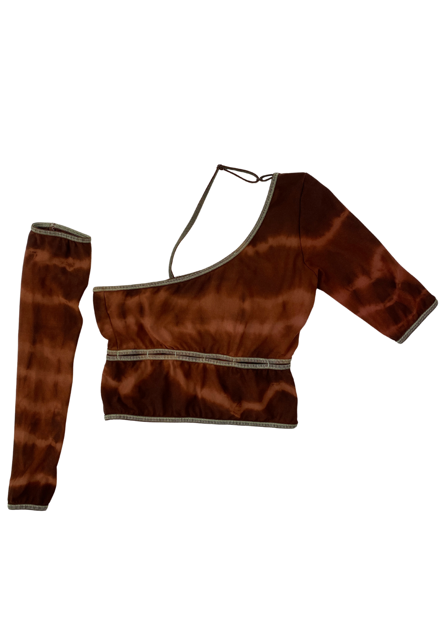 MAROSKE PEECH 'Décolletage' Tie Dye Top