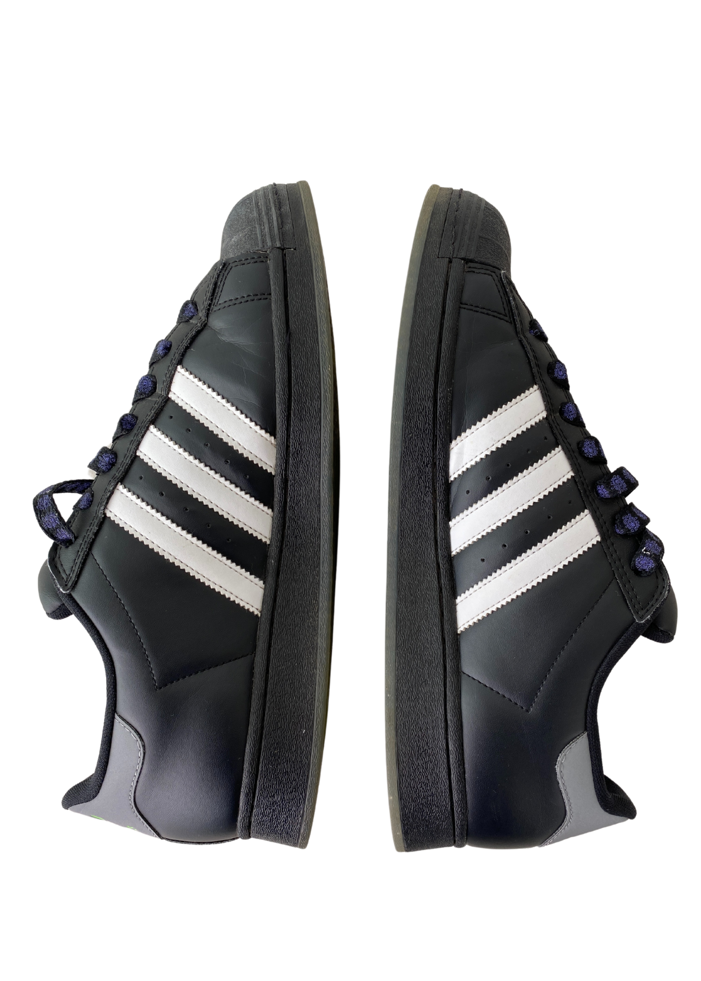 Always Do What You Should Do x Adidas (AS IS) Black Superstar Sneaker