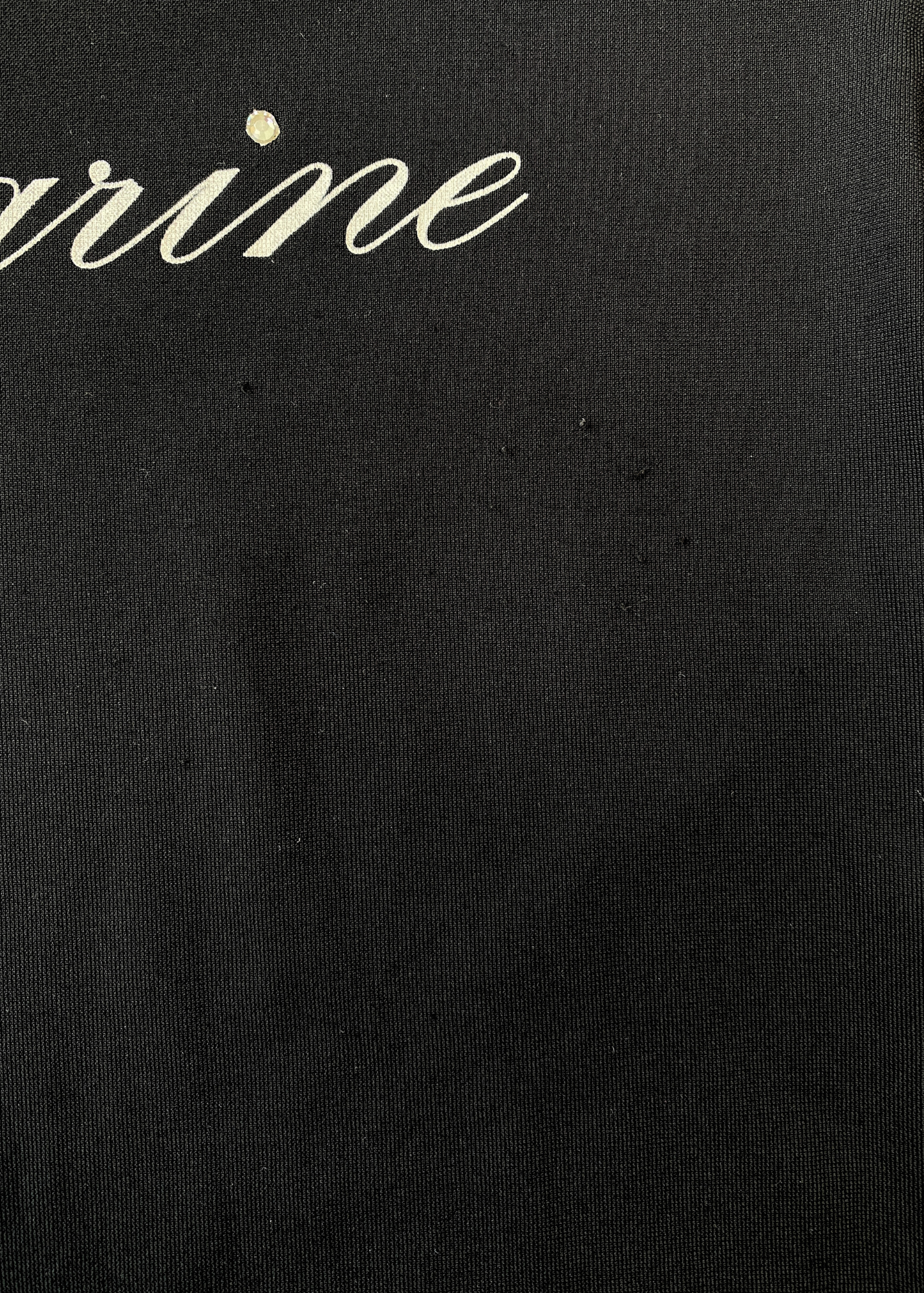 BLUMARINE (AS IS) Cursive Logo T-Shirt