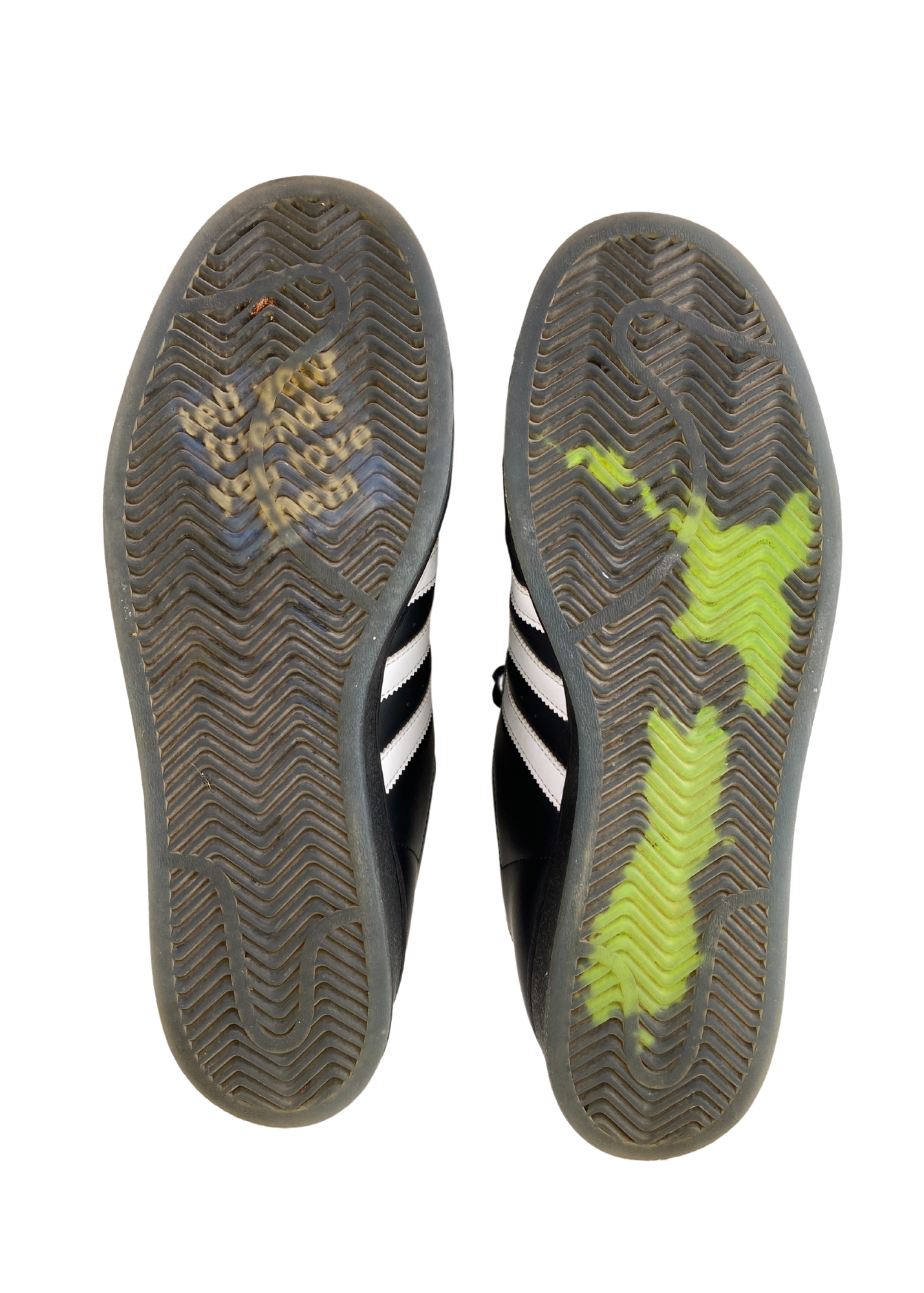 Always Do What You Should Do x Adidas (AS IS) Black Superstar Sneaker