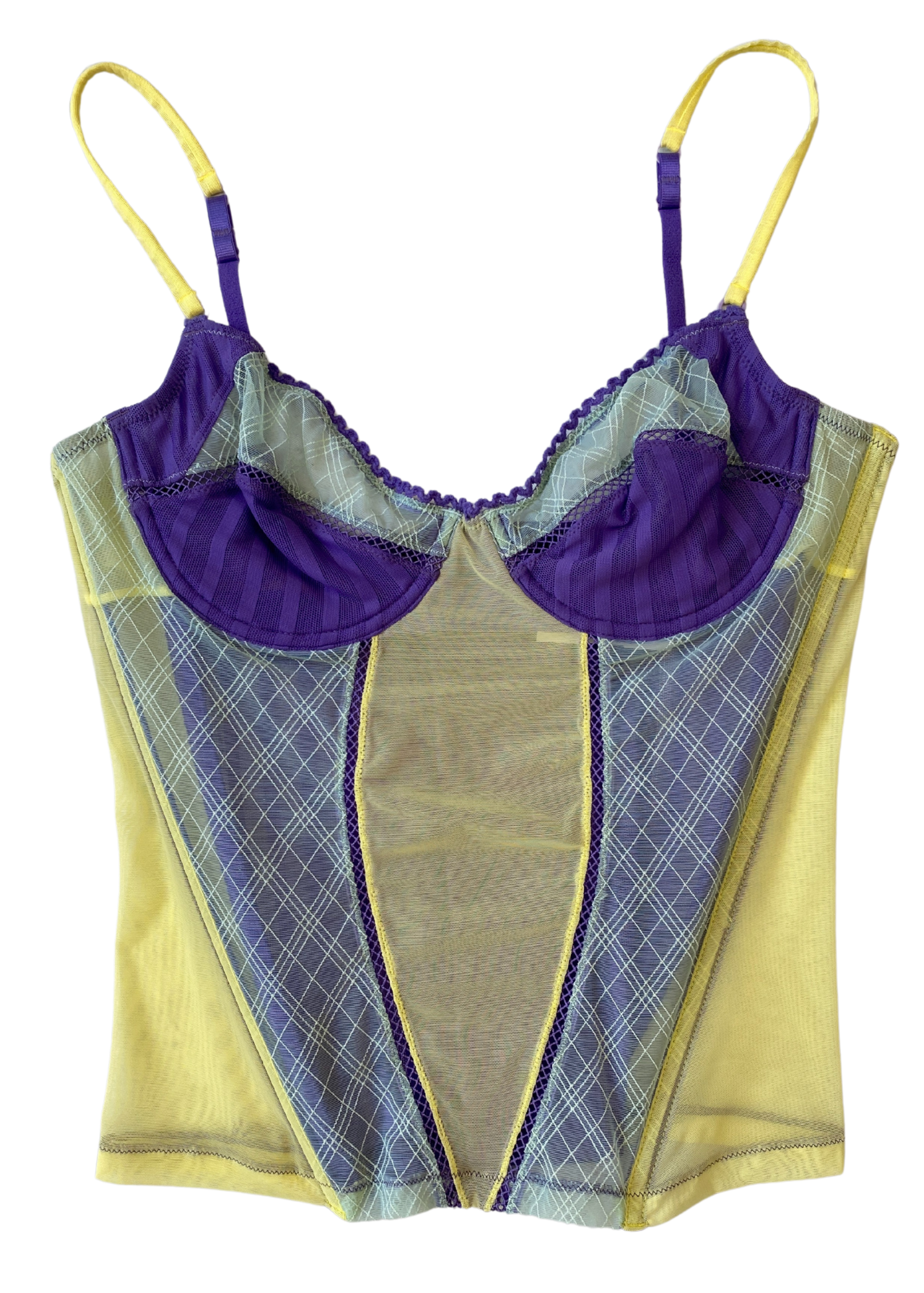 DIESEL (AS IS) Pastel Boned Mesh Corset