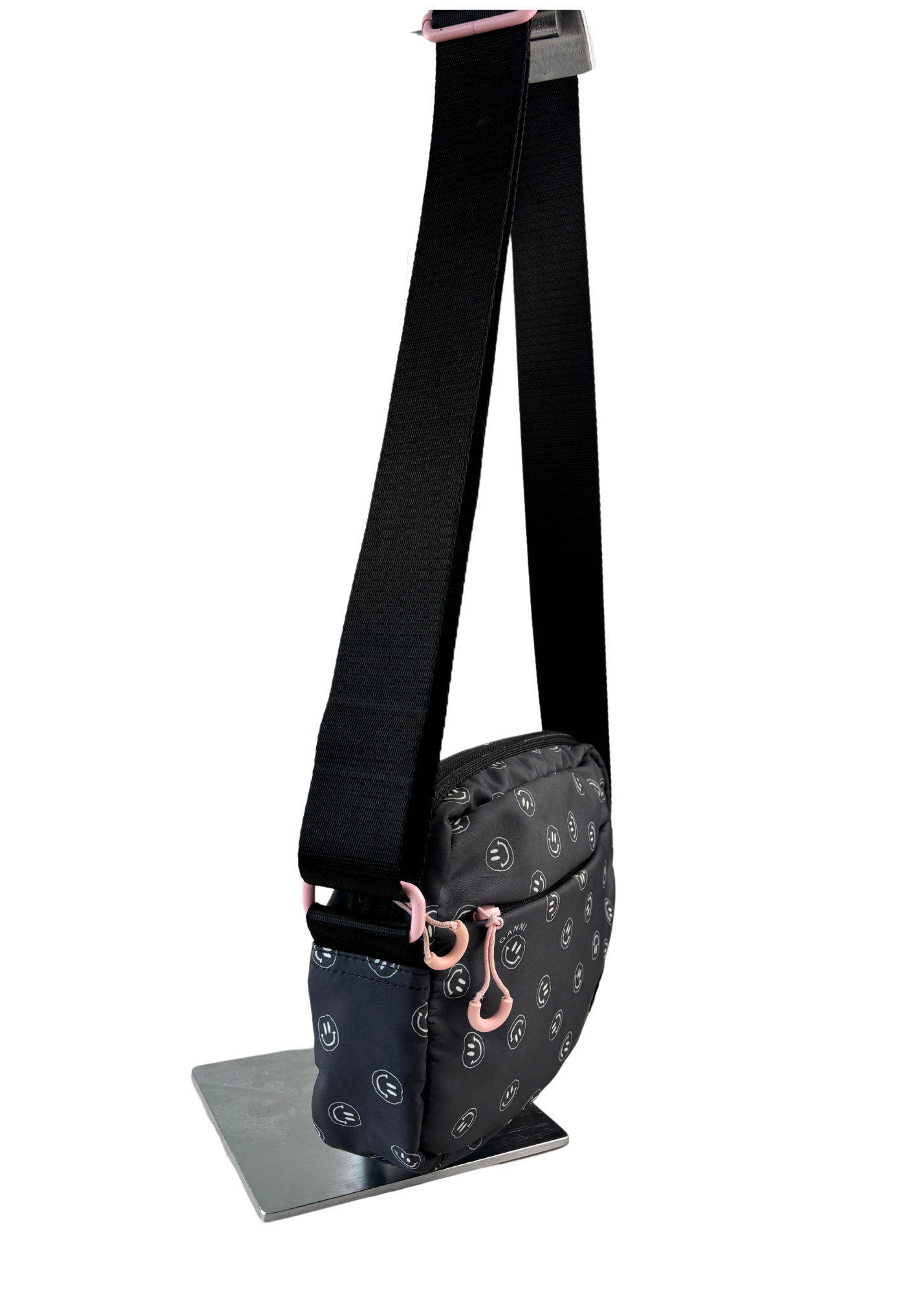 GANNI Smiley Face Crossbody Bag