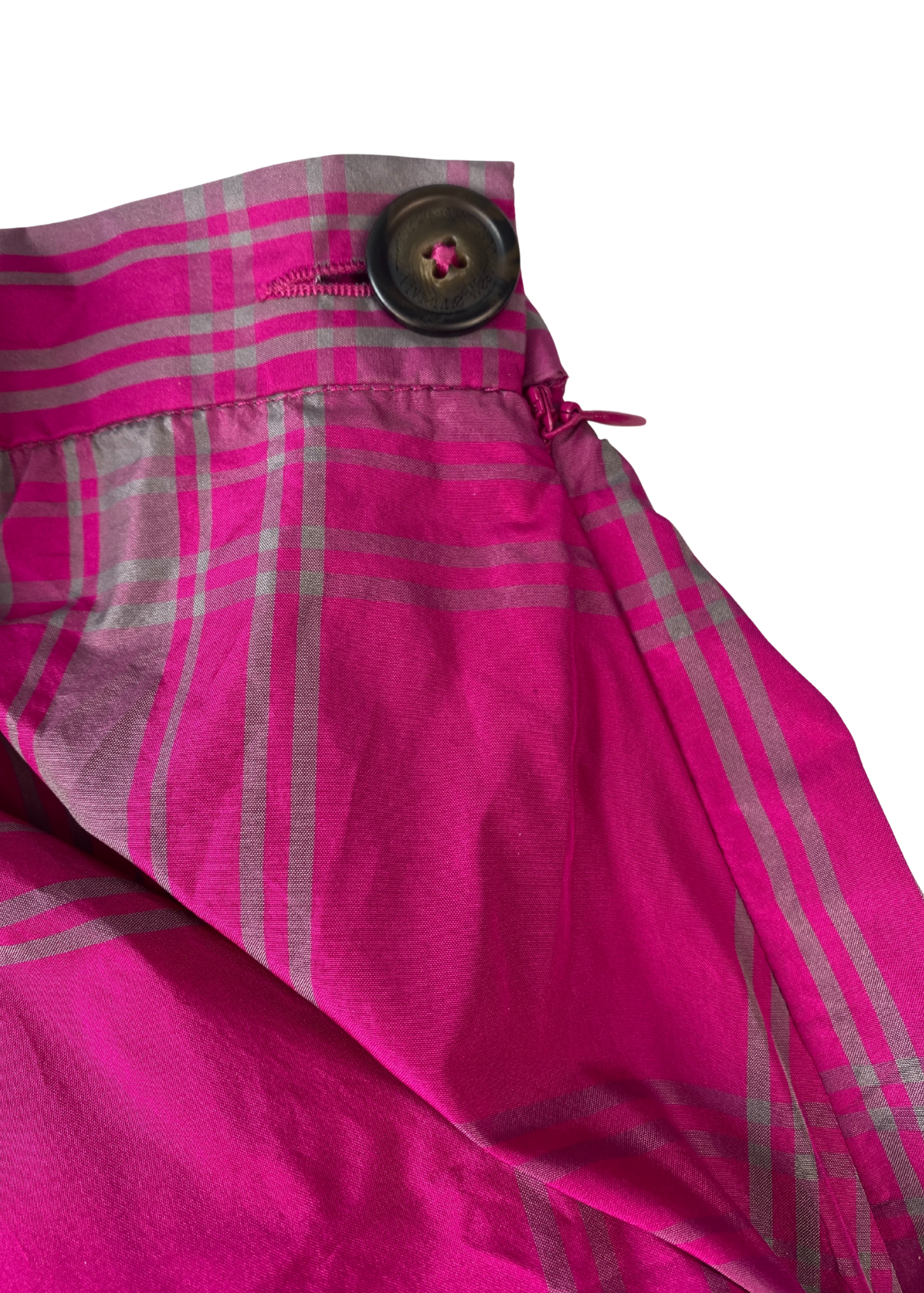 VIVIENNE WESTWOOD ANGLOMANIA (AS IS) Tartan Nylon Mini Skirt