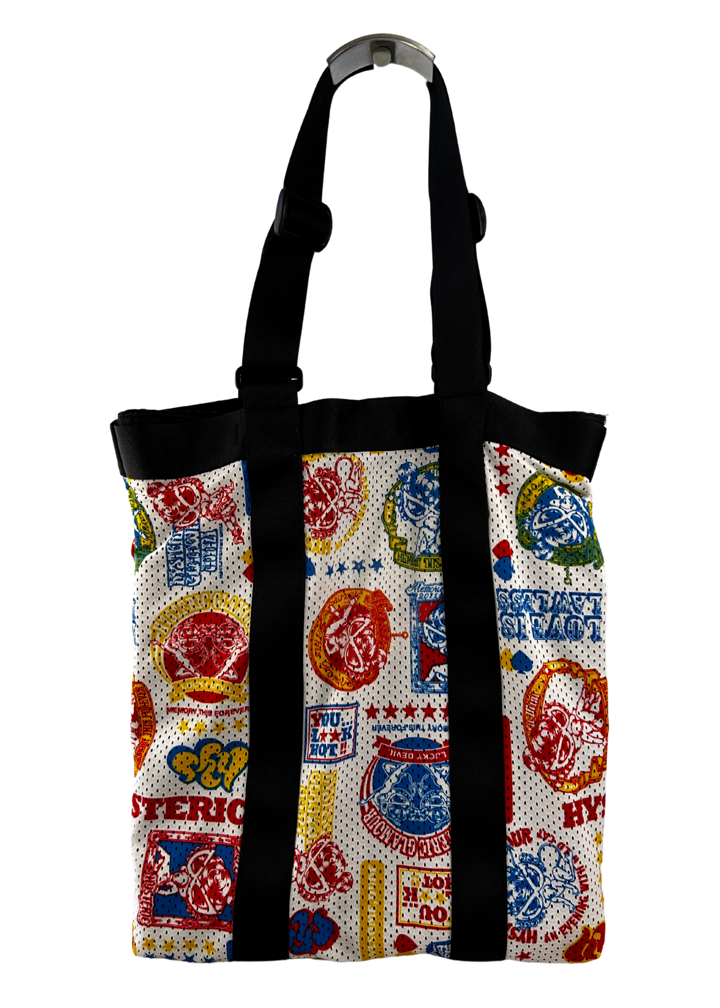 HYSTERIC GLAMOUR Baby Logo Print Mesh Tote