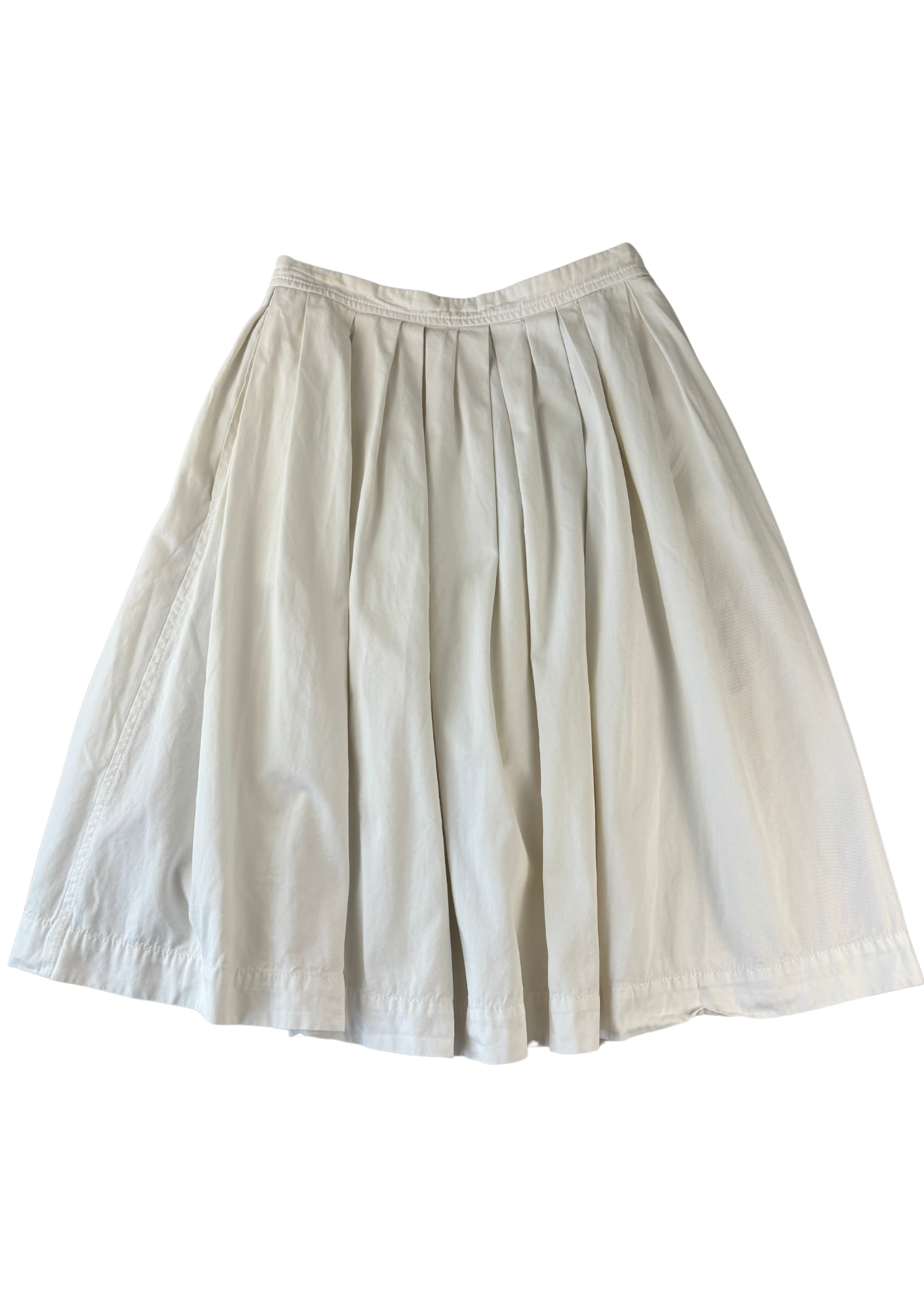 PRADA LINEA ROSSA (AS IS) Cotton Midi Skirt