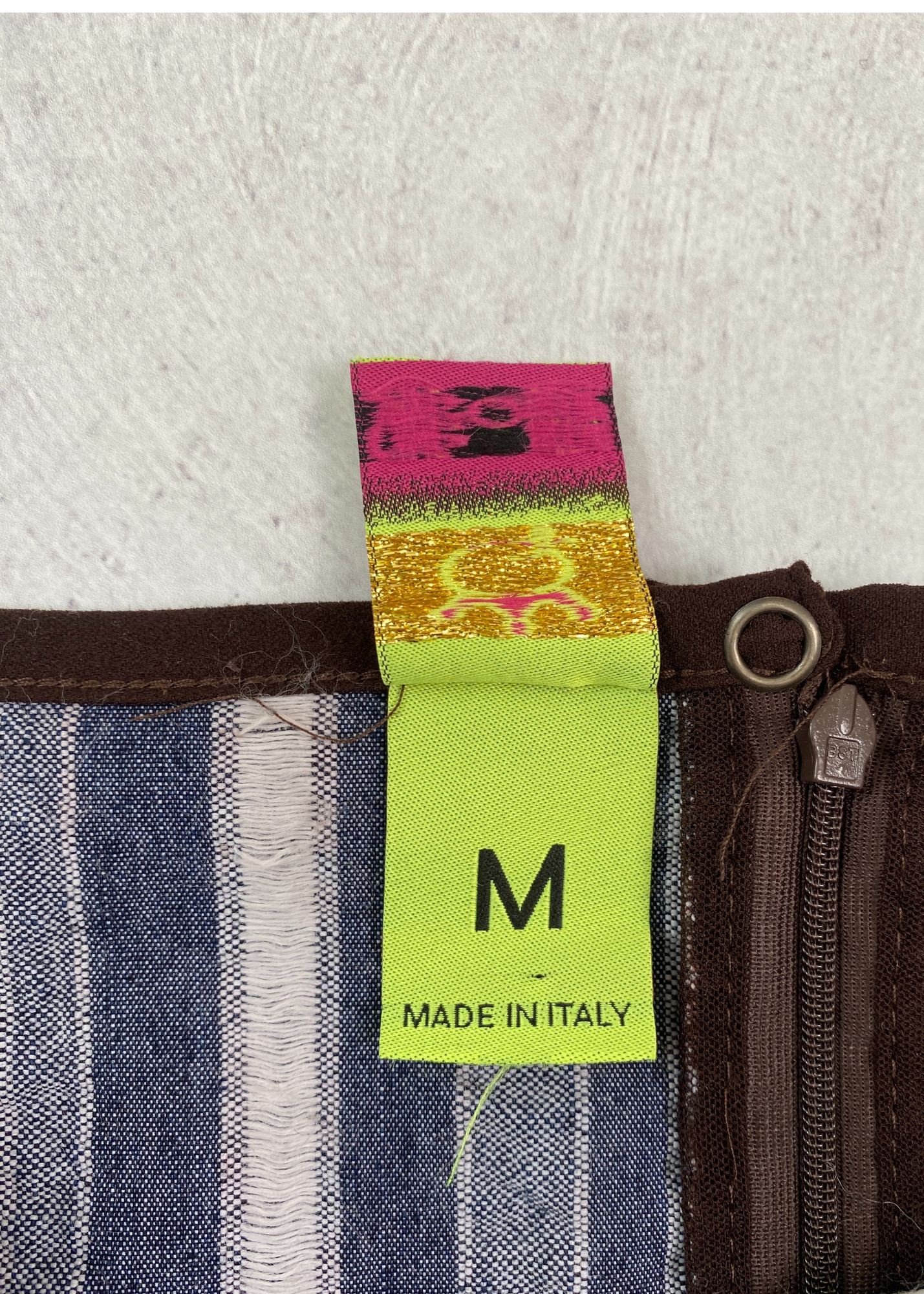 VINTAGE SAVE THE QUEEN Applique Midi Skirt