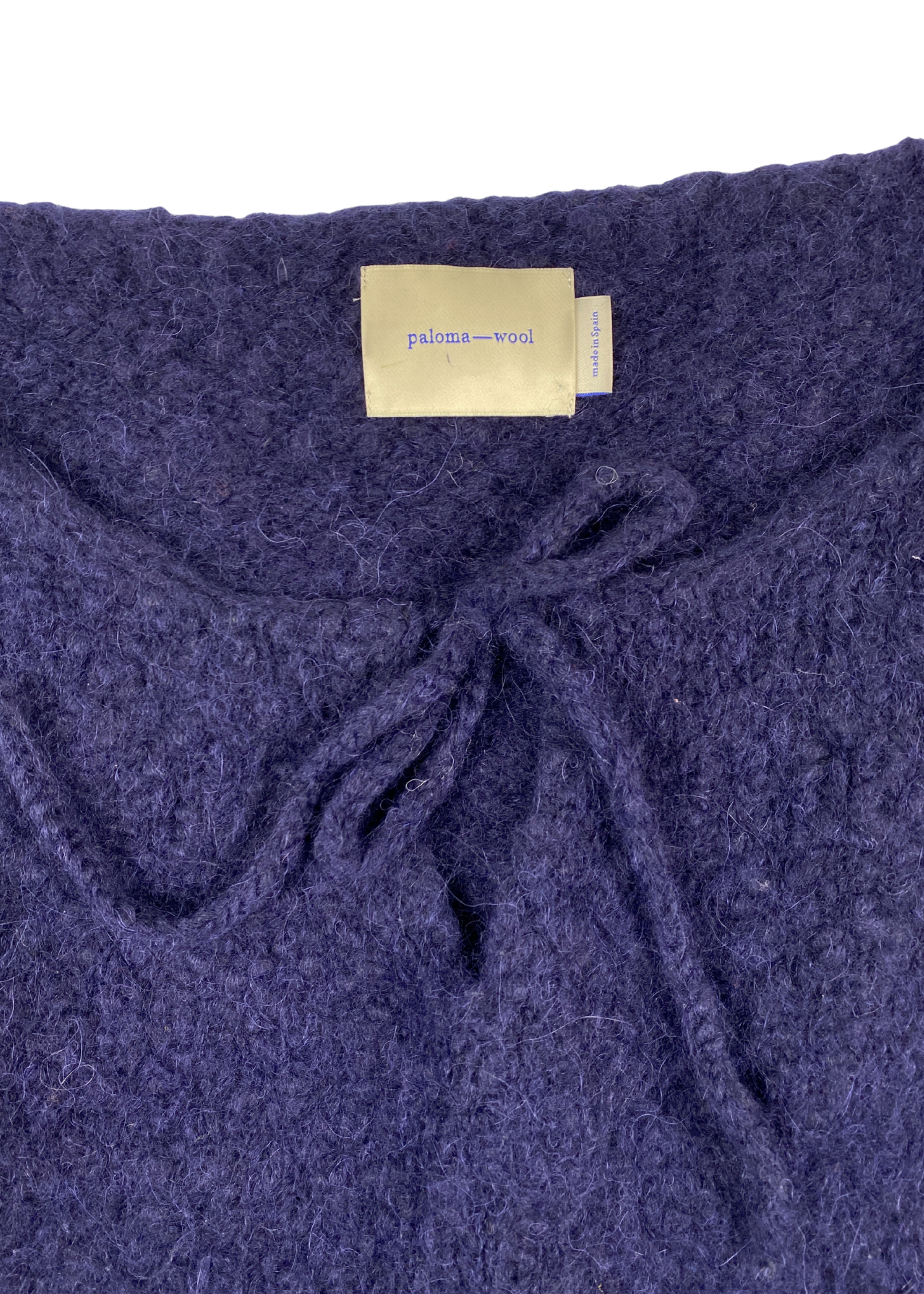 PALOMA WOOL Alpaca Blend Keyhole Tie Knit