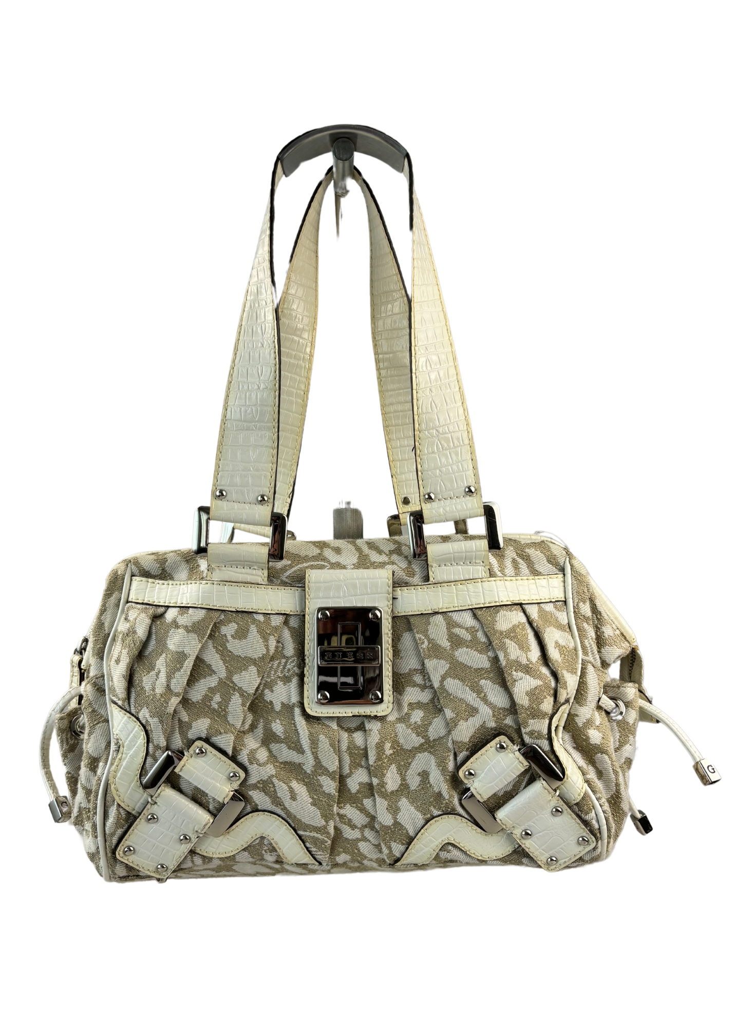 GUESS VINTAGE (AS IS) Jaquard Animal Print Bag