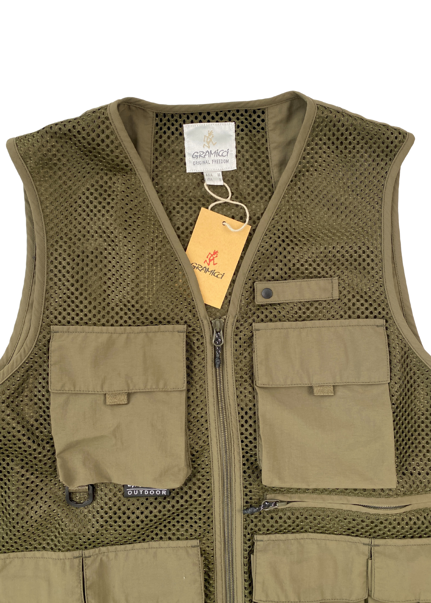 GRAMICCI (BNWT) Khaki 'Gone Fishing' Utility Vest
