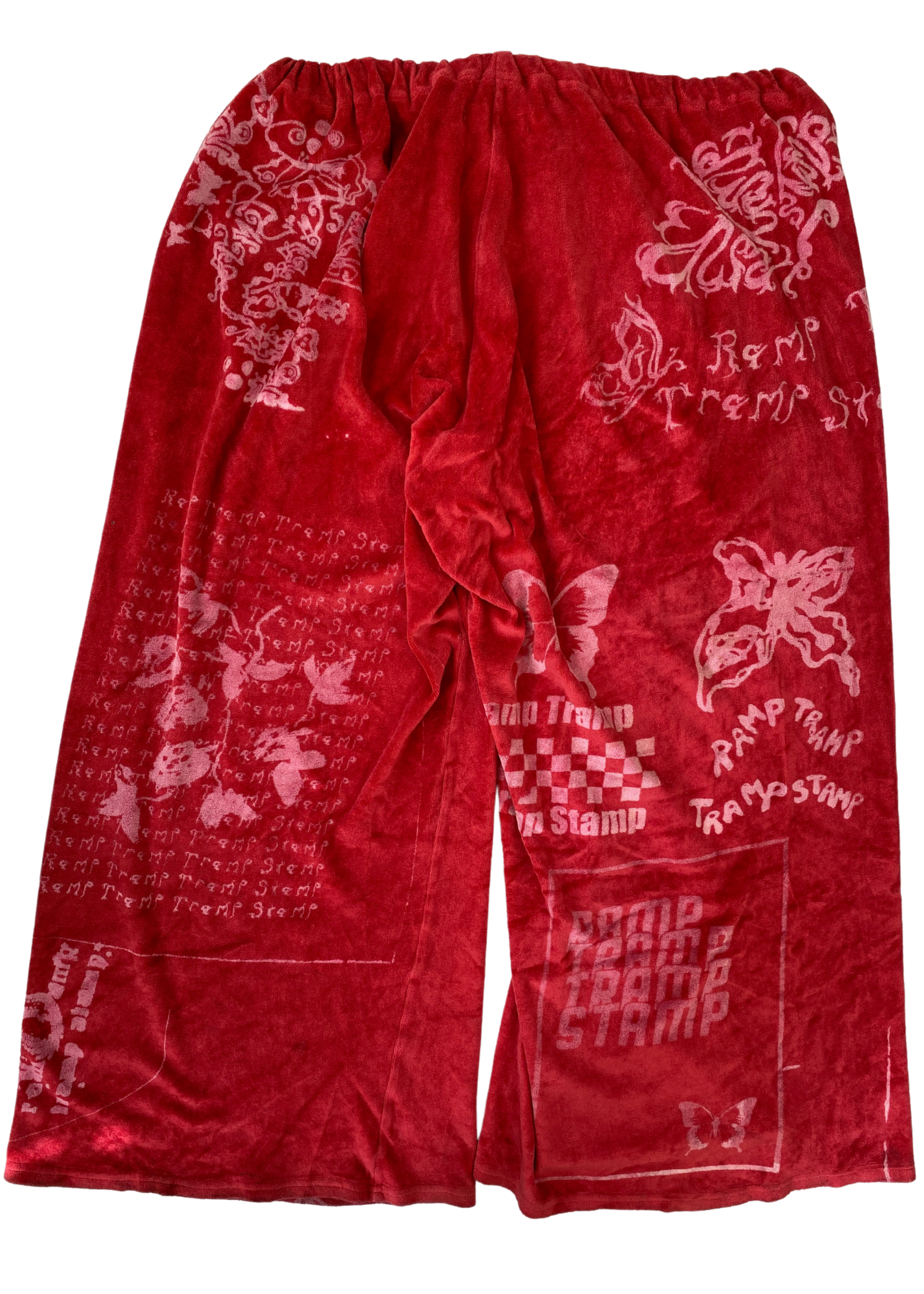 RAMP TRAMP TRAMP STAMP (AS IS) 'Yummy Mummy' Velour Trackpant