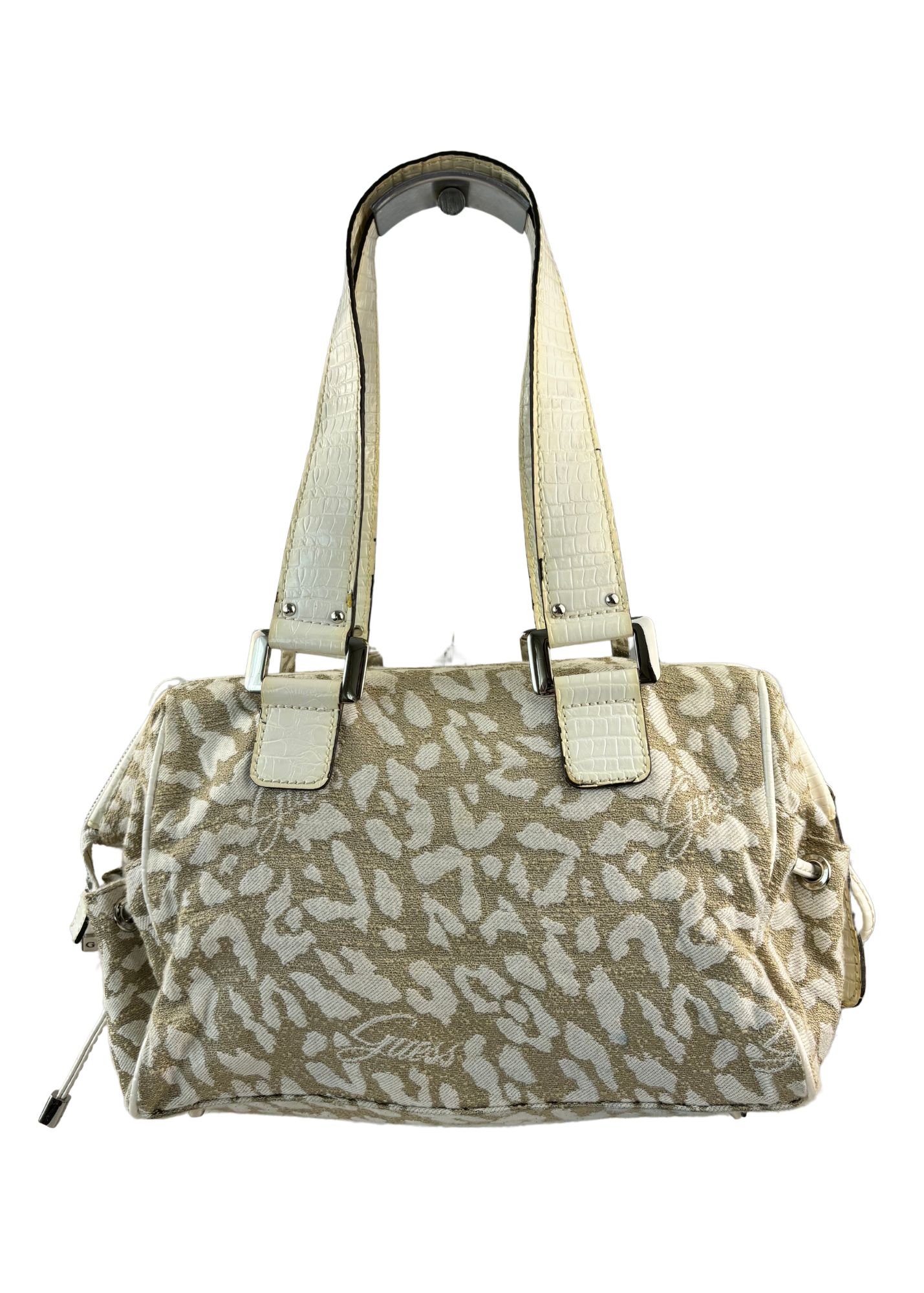 GUESS VINTAGE (AS IS) Jaquard Animal Print Bag