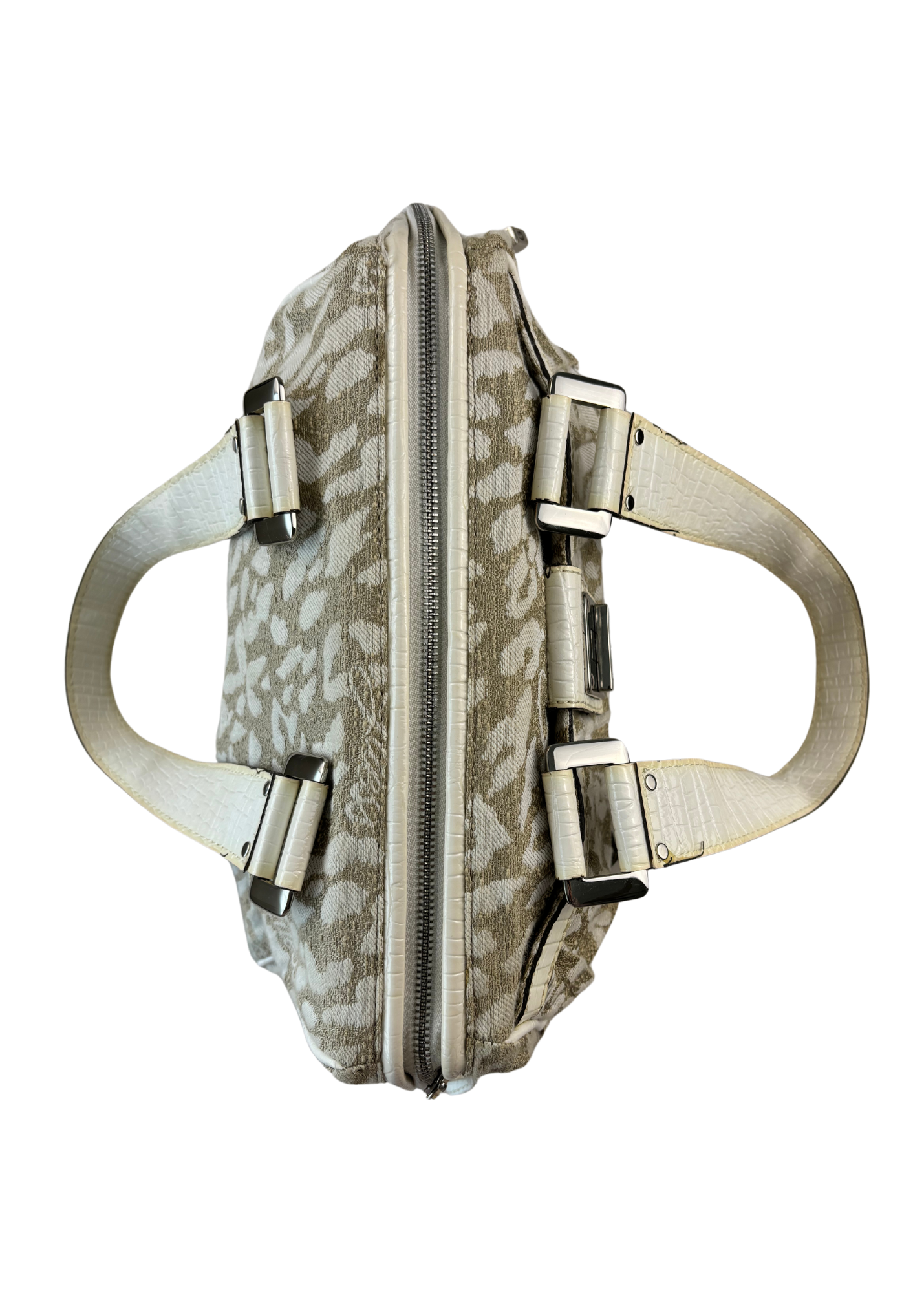 GUESS VINTAGE (AS IS) Jaquard Animal Print Bag