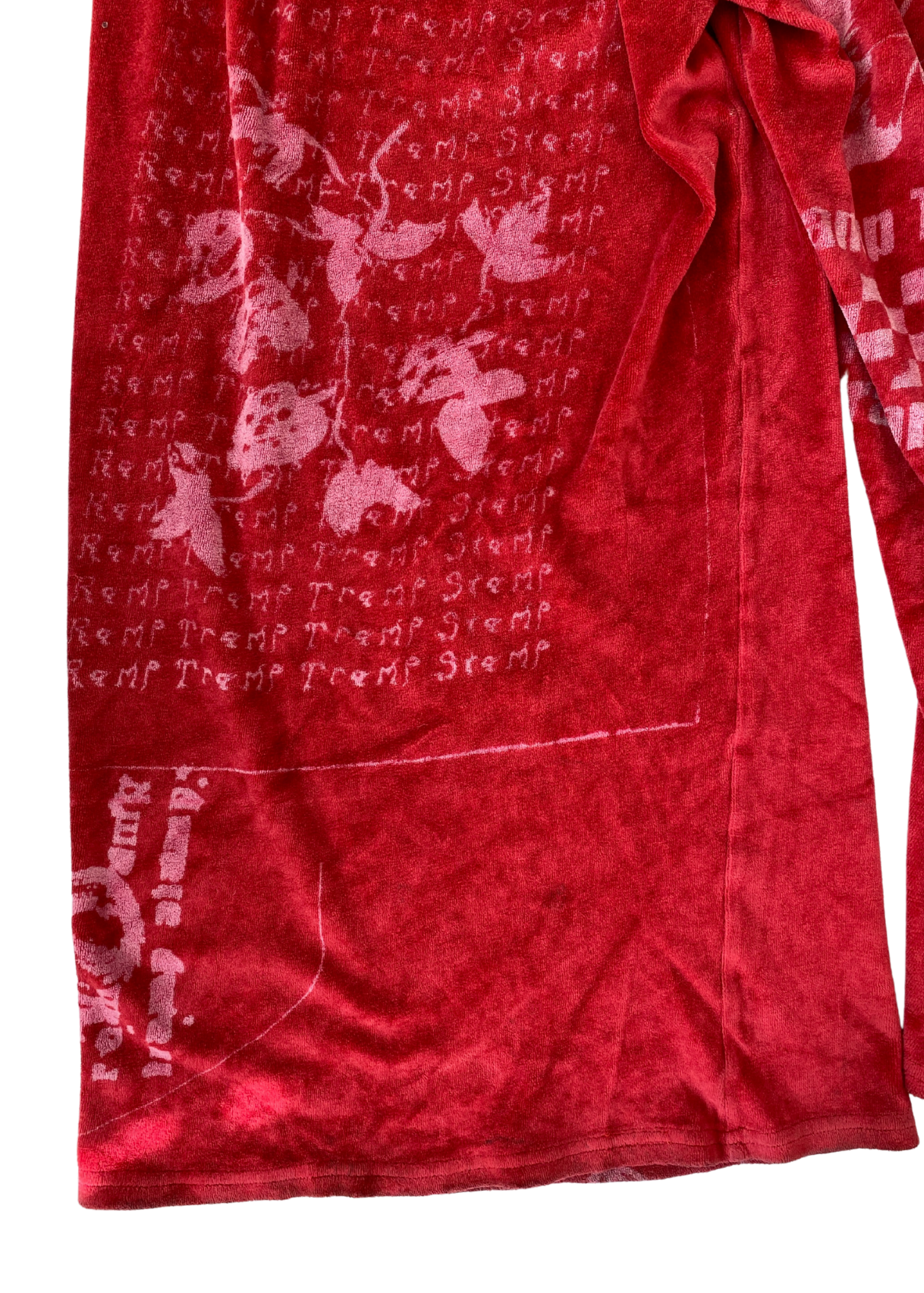 RAMP TRAMP TRAMP STAMP (AS IS) 'Yummy Mummy' Velour Trackpant