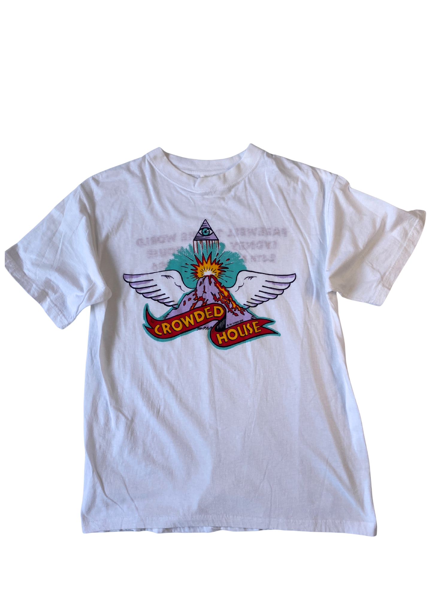 VINTAGE KOALA 1996 Crowded House 'Farewell To The World' T-Shirt