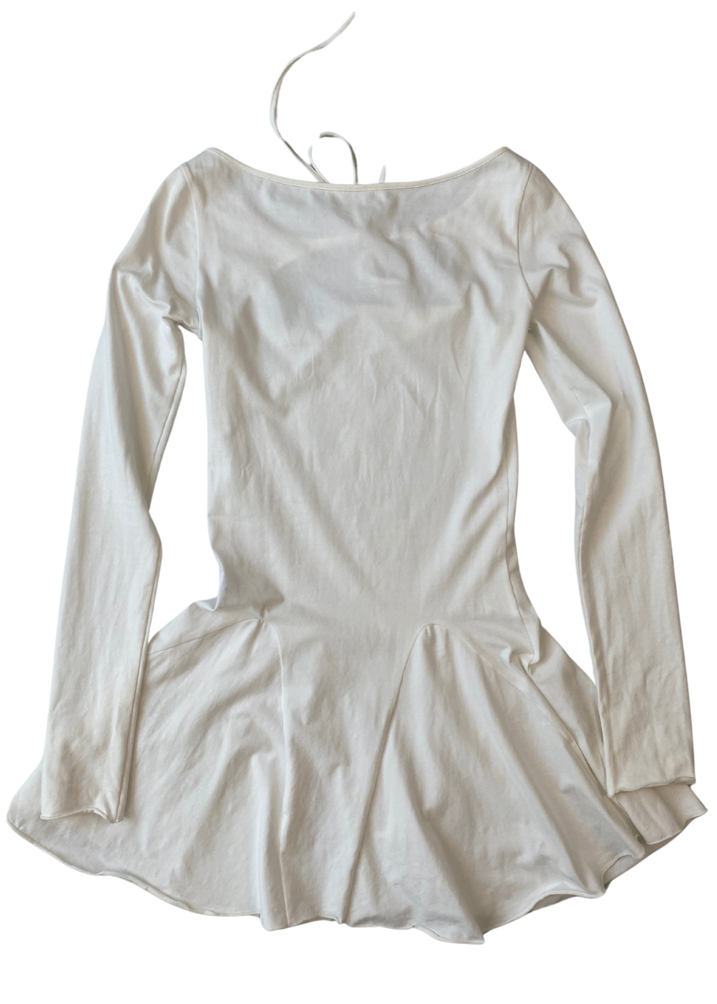 PAIN OR PLEASURE 'Orchid' Strappy Long Sleeve Mini Dress