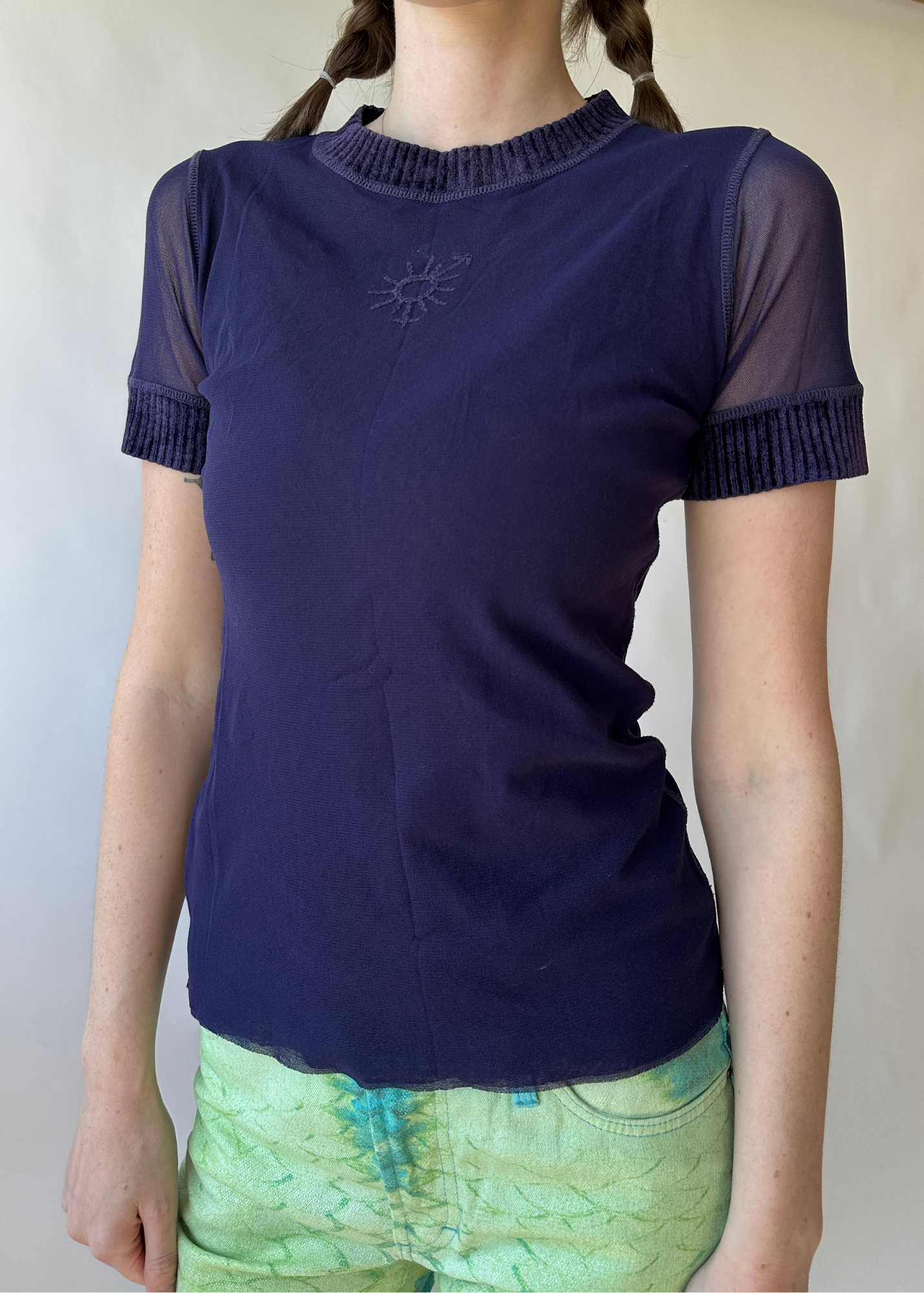 JEAN PAUL GAULTIER SOLEIL 2009 Mesh Top