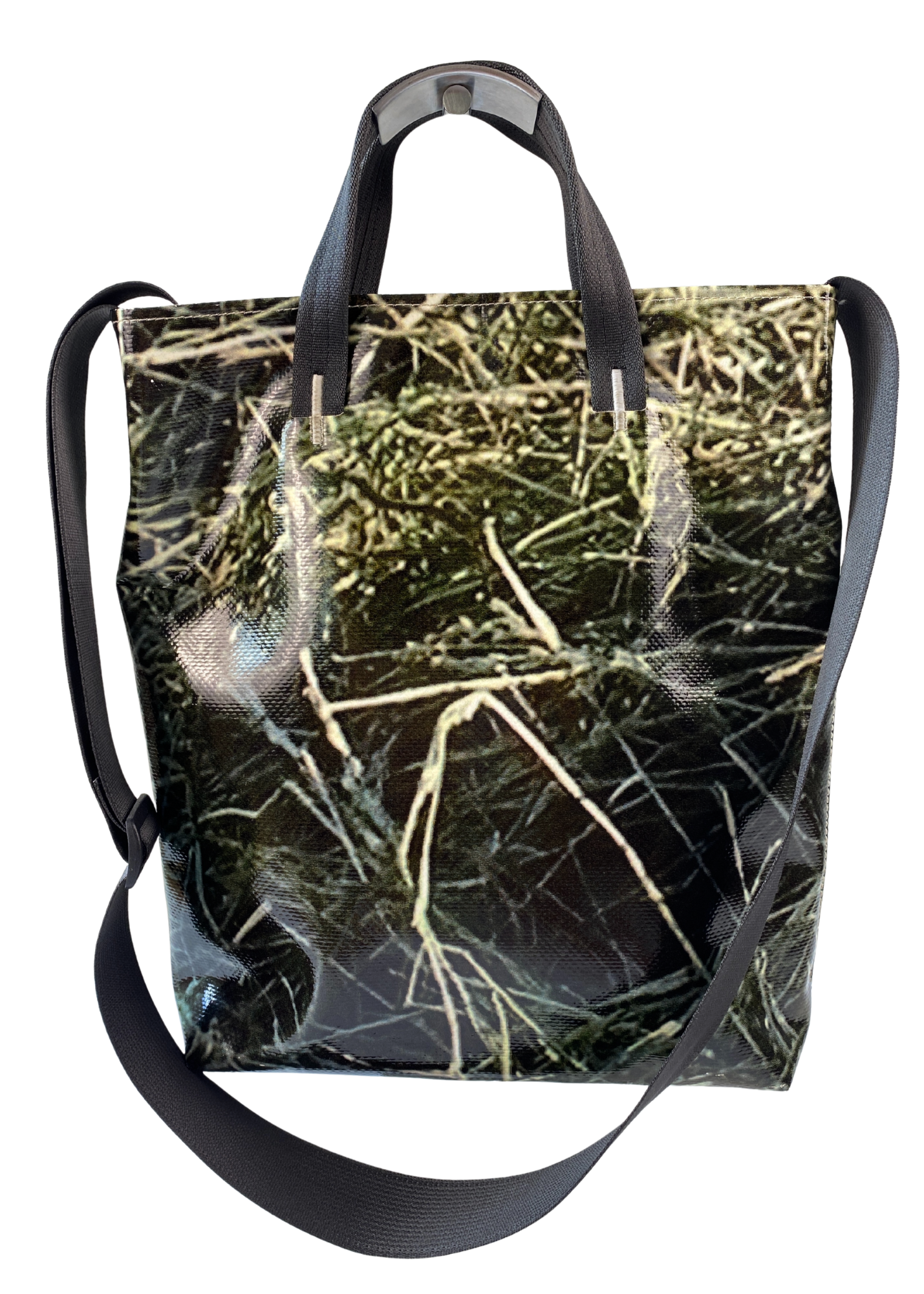 FREITAG Grass Print Tote + Crossbody