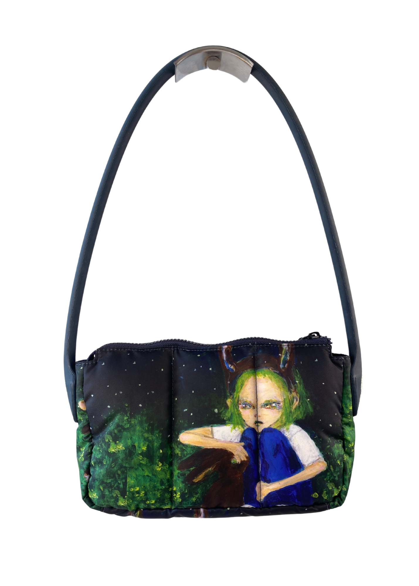 HEAVEN BY MARC JACOBS (BNWT) 'Eri' Print Rubber Strap Shoulder Bag