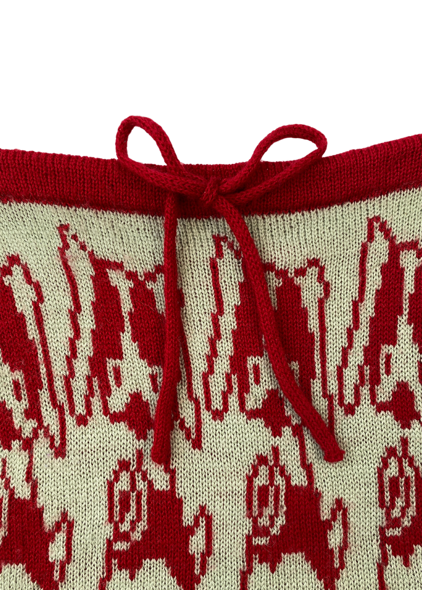 SAIGEY (BNWT) Puppy Dog Wool Knit Tube