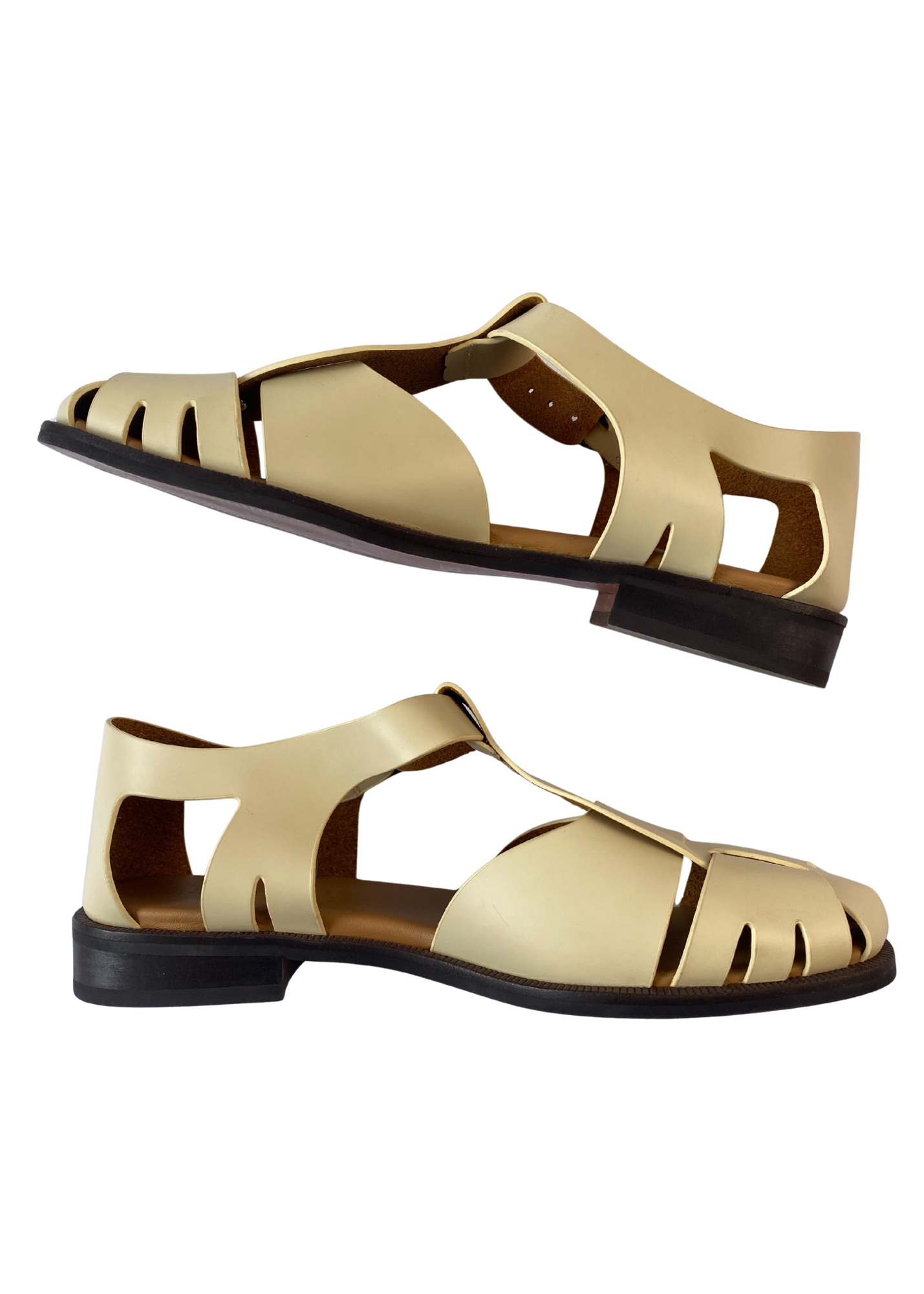 HEREU 'Pescu' Leather Fisherman Sandals