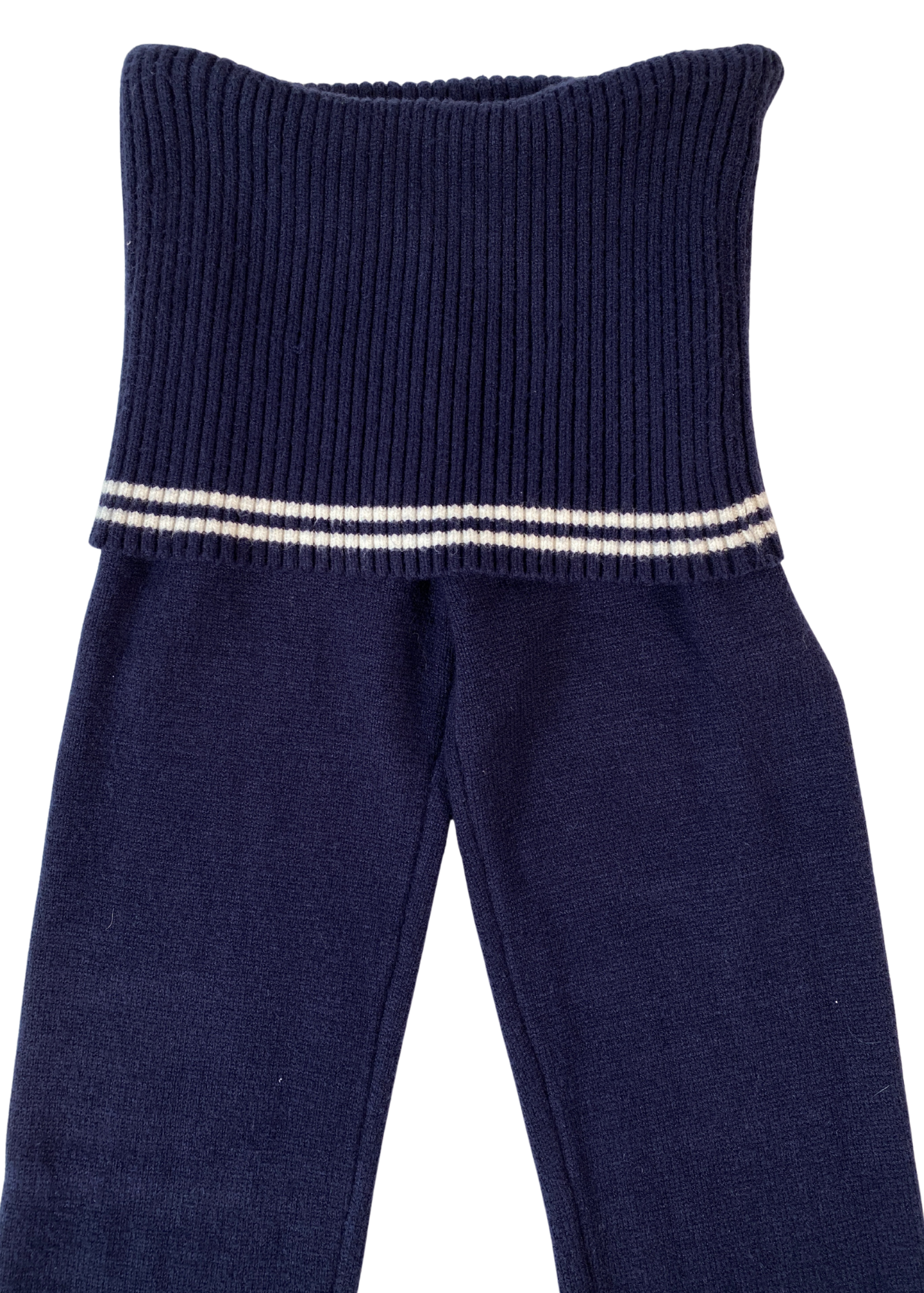 FRANKIES BIKINI Fold Over Knit Pants