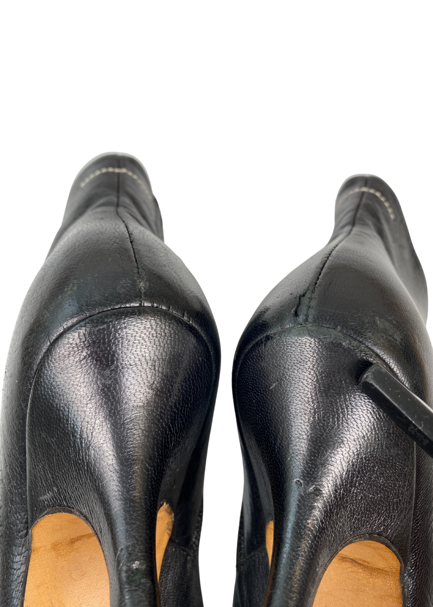 MM6 MAISON MARGIELA (AS IS) Leather Ankle Boots