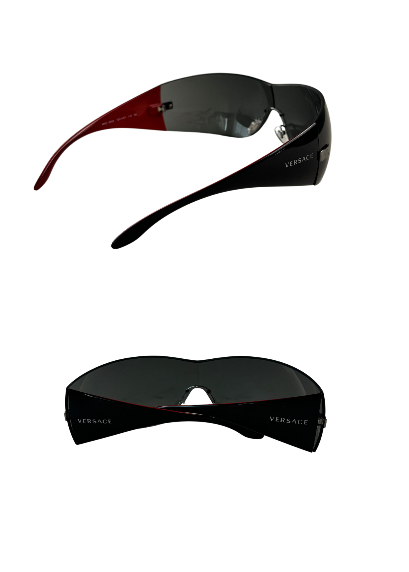 VERSACE Frameless Shield Sunglasses