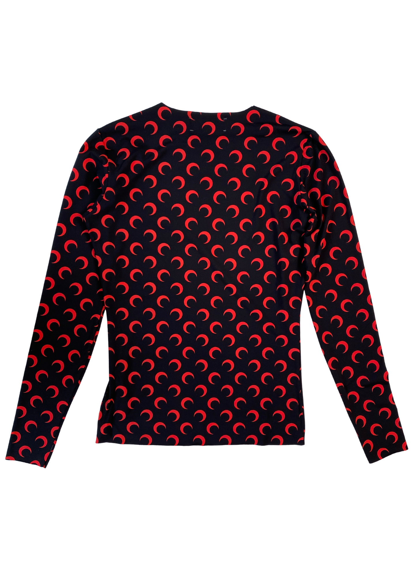 MARINE SERRE Crescent Moon Long Sleeve Top