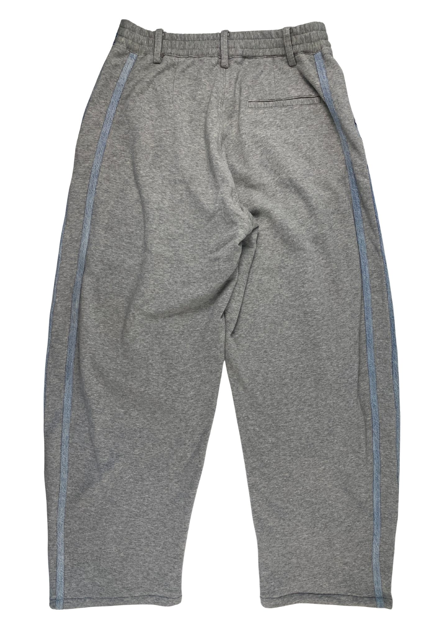 JNBY (BNWT) Lightwash Denim + Trackpant Wide Leg Jeans