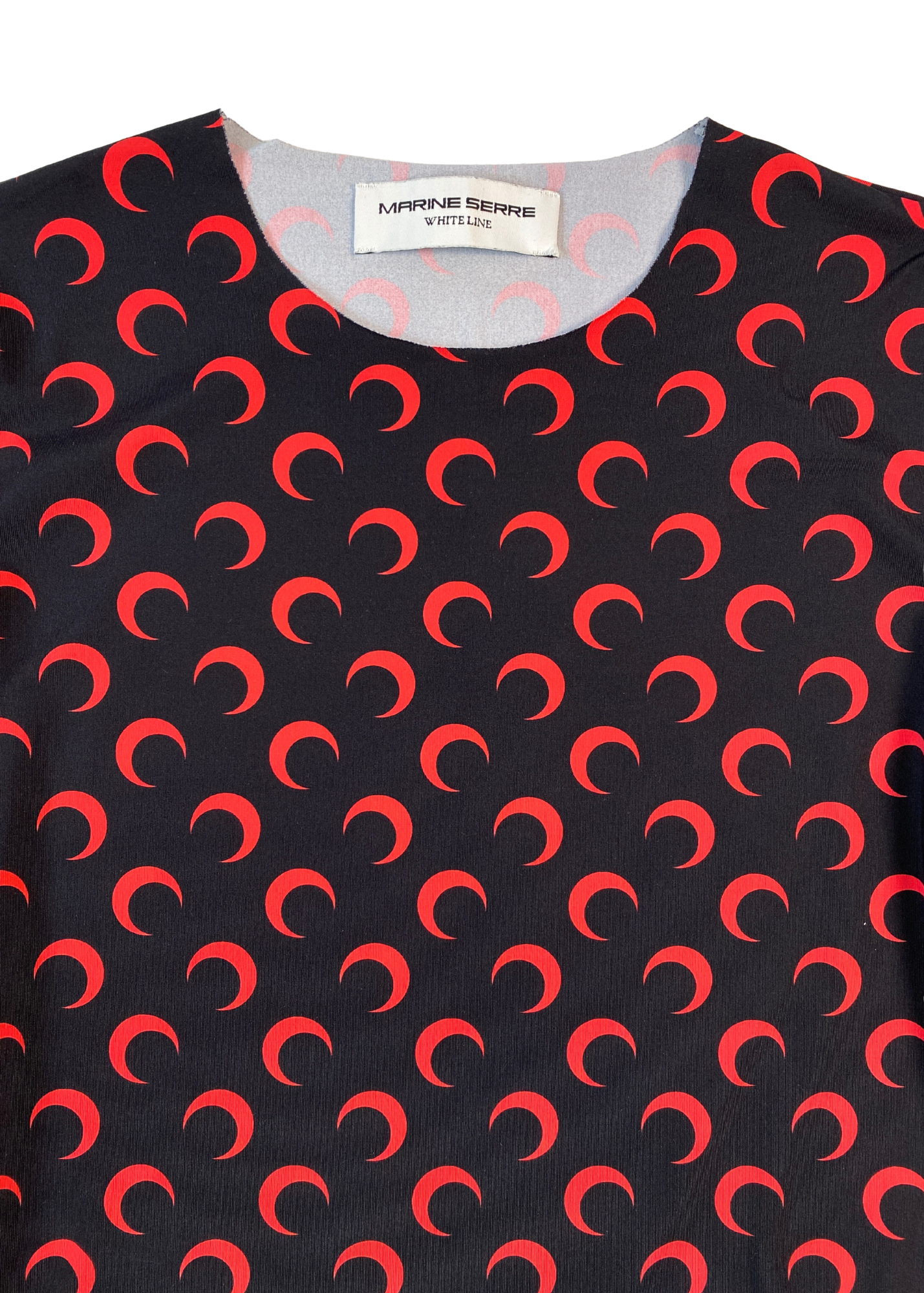MARINE SERRE Crescent Moon Long Sleeve Top