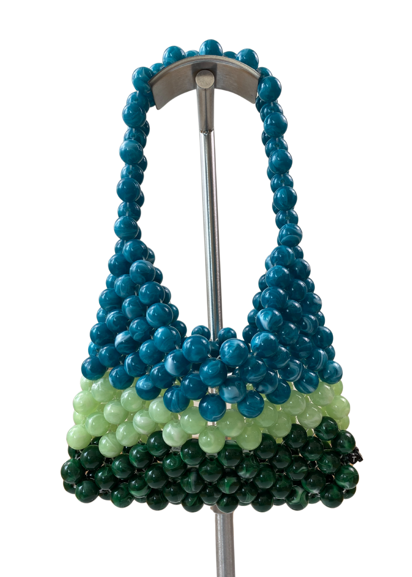 TOSS ME OUTSIDE Marble Bead Mini Bag