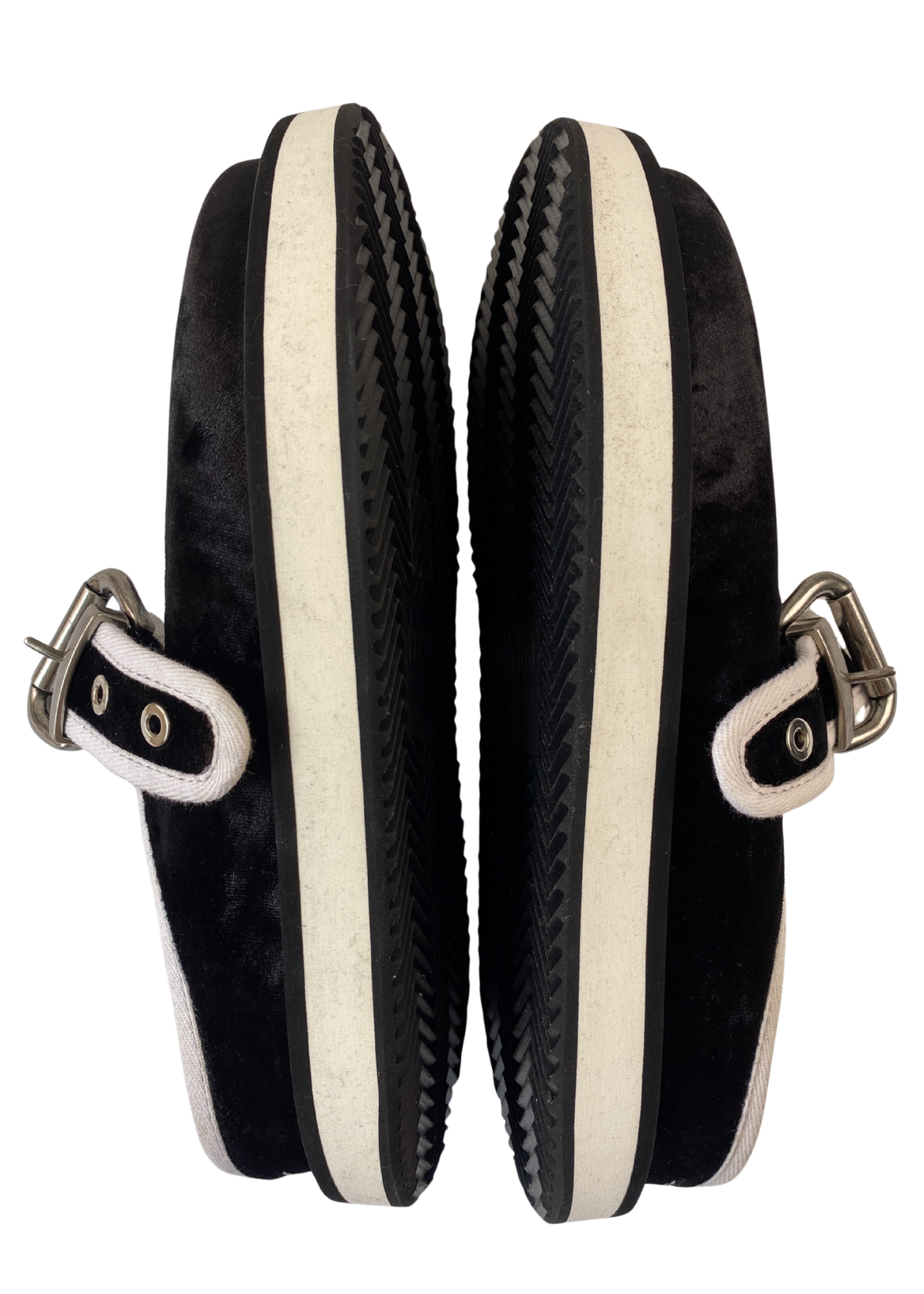 MM6 Maison Margiela Velvet Mary Jane Mule