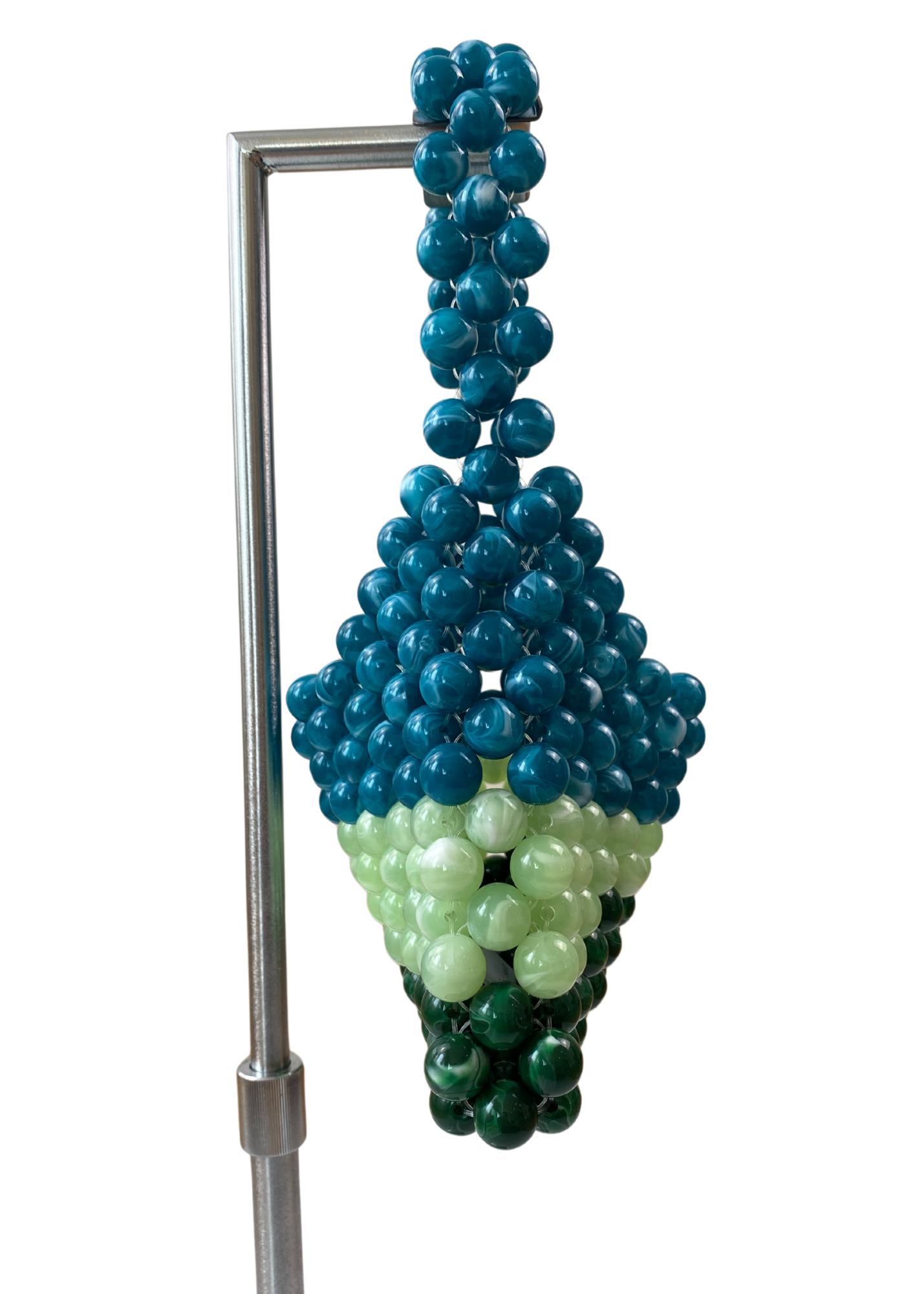 TOSS ME OUTSIDE Marble Bead Mini Bag