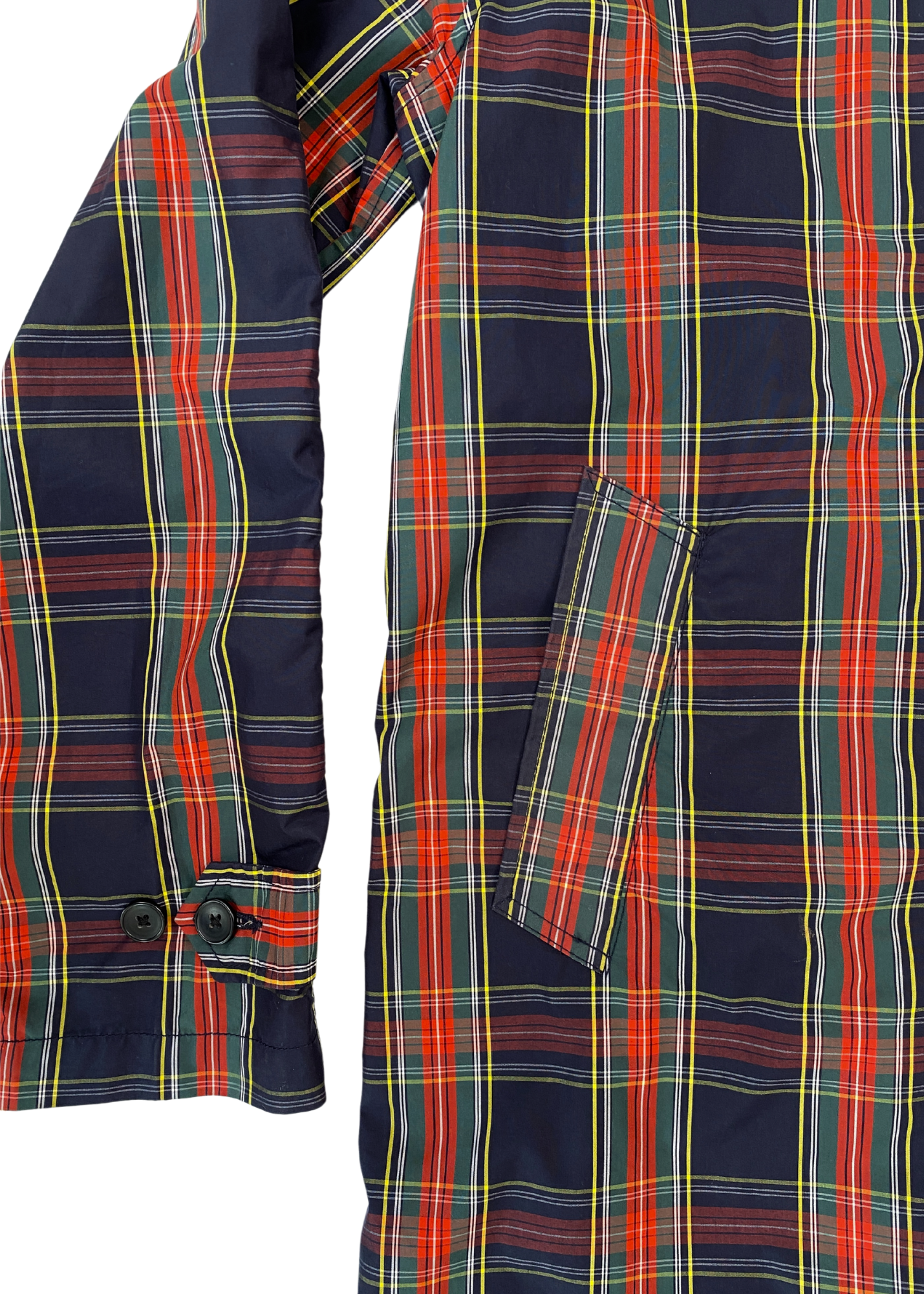 SUPREME Tartan Long Line Jacket