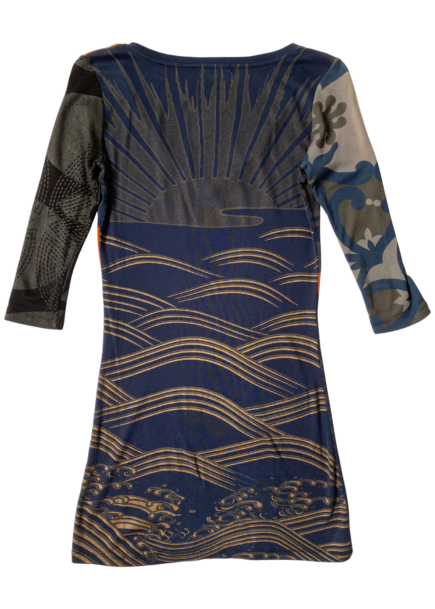 CUSTO BARCELONA Geometric Print Mini Dress