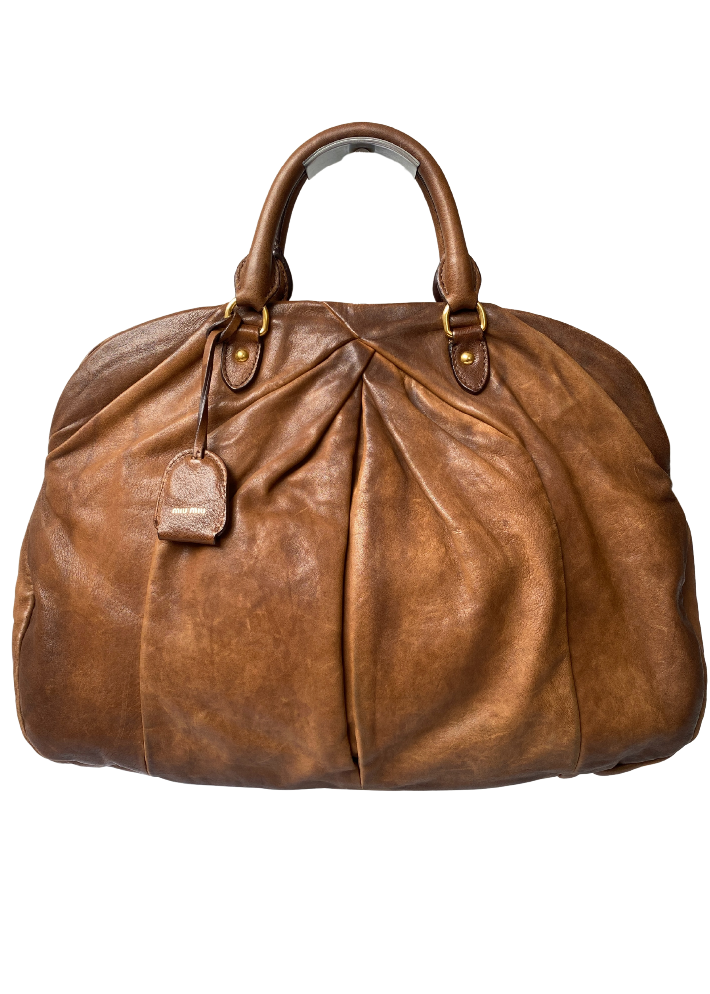 MIU MIU (AS IS) Brown Leather Doctors Bag