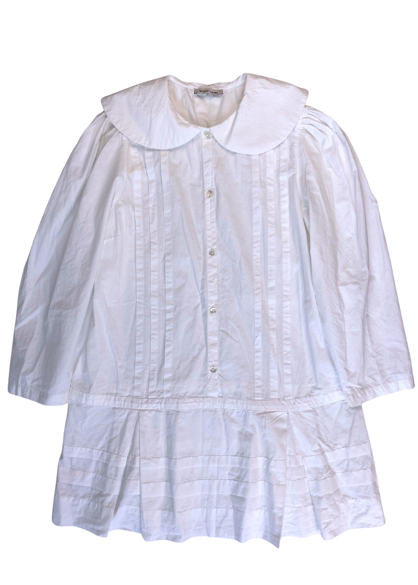 SANDY LIANG (BNWT) 'Biddy Dress' Peter Pan Collar Mini Dress