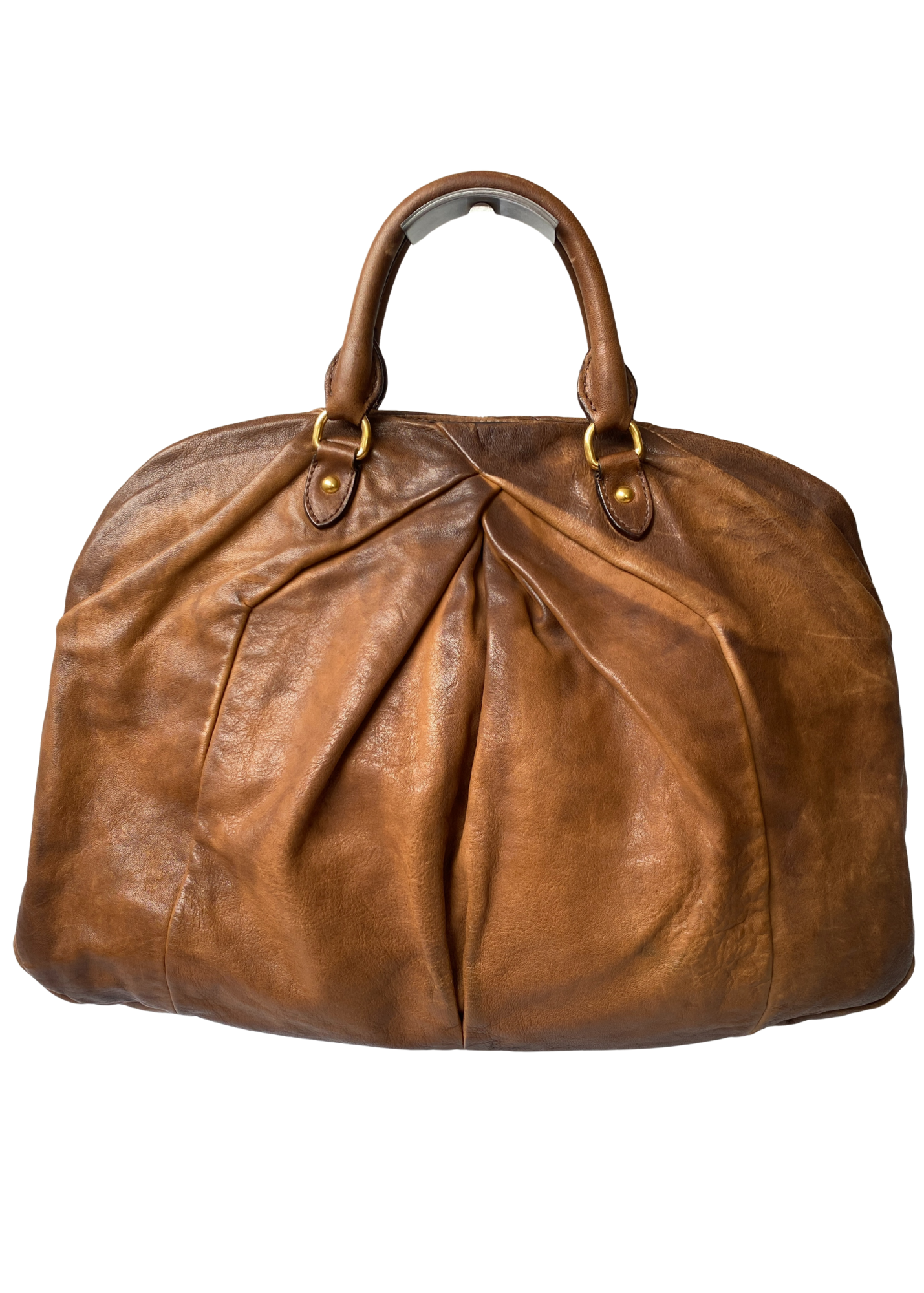 MIU MIU (AS IS) Brown Leather Doctors Bag