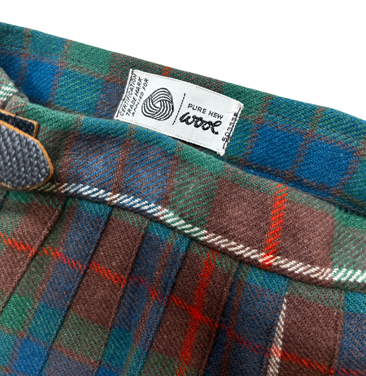 LAIRD-PORTCH (AS IS) Tartan Mini Skirt
